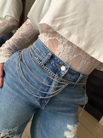 City of Dreams Denim Pants