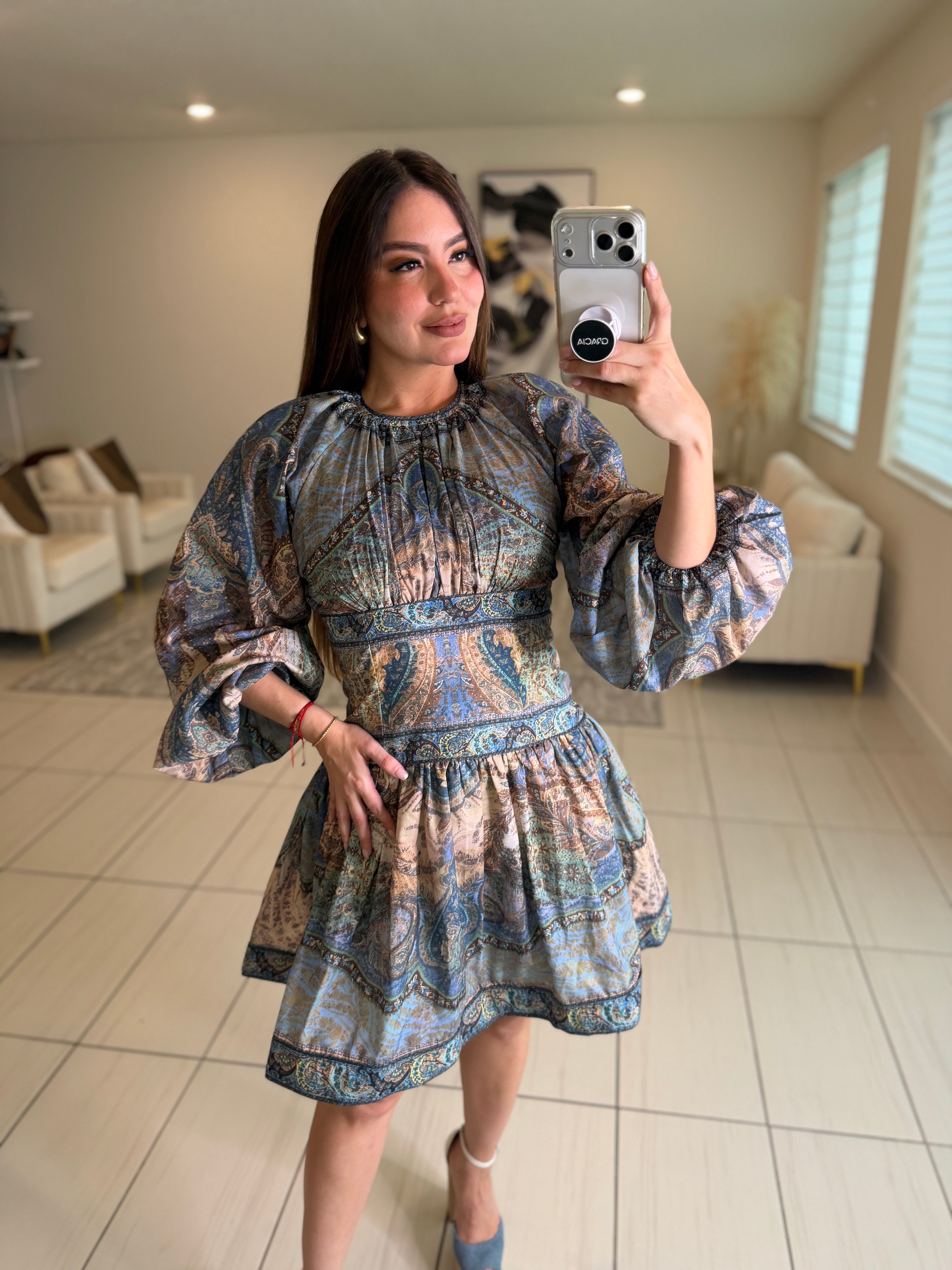 Wanderlust Blue Dress