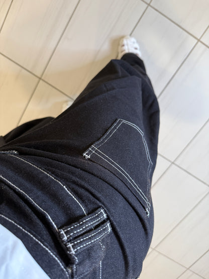 Tactical Edge Black Denim Pants