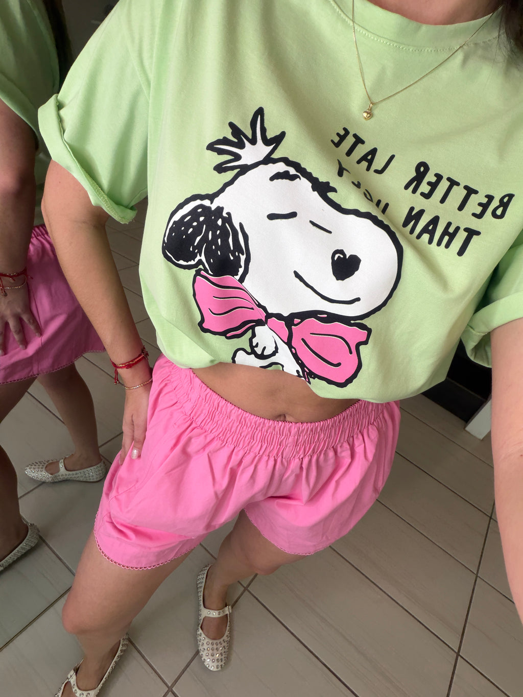 Divine Flare Pink Shorts