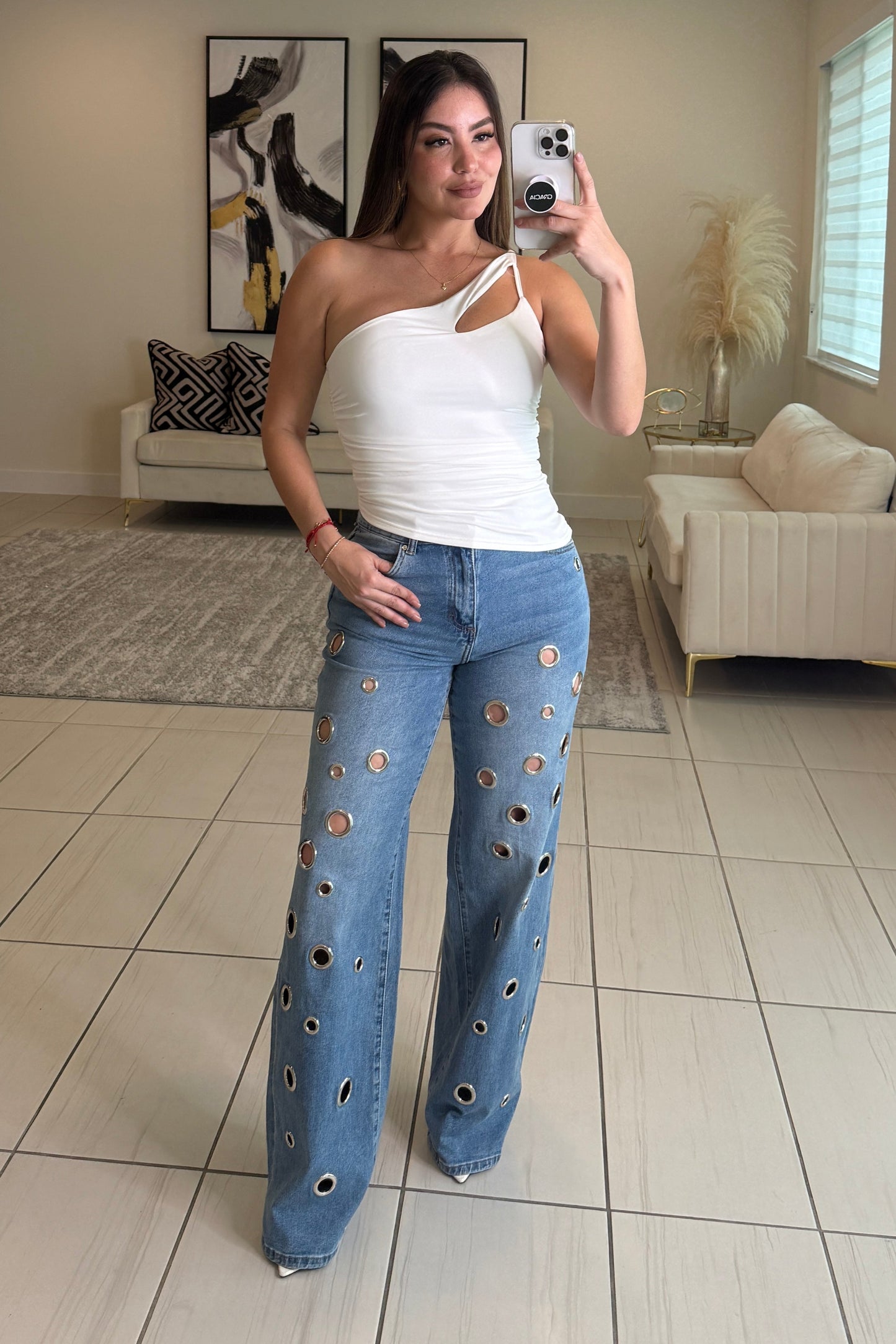 Prism Flow White Top