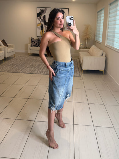 Modern Edge Denim Short