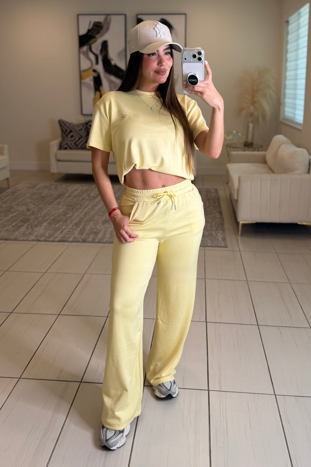 Accolade Halo Yellow Pant Set
