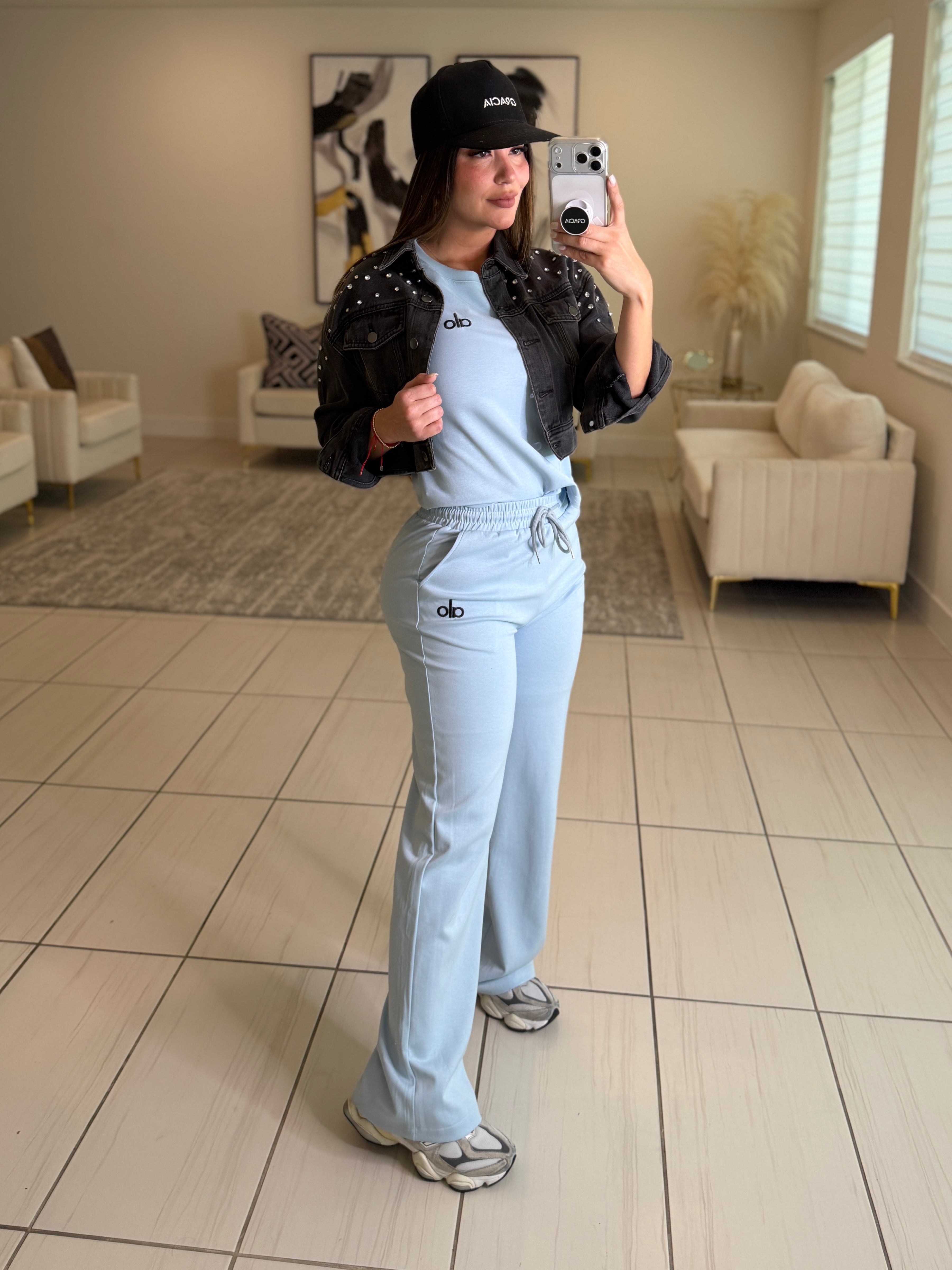 Serenity Halo Light Blue Pant Set