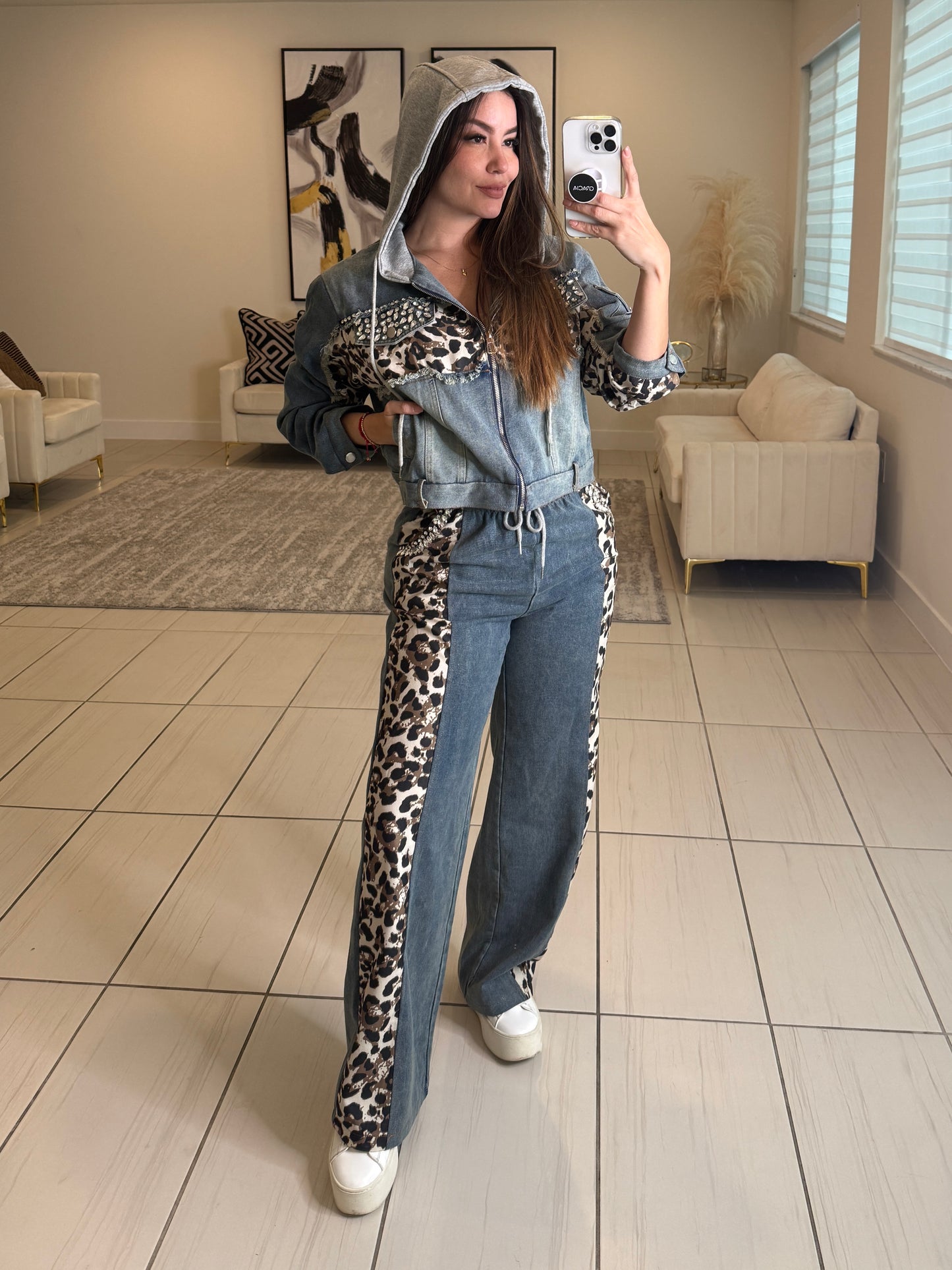 Urban Flair Leopard Comfy Set