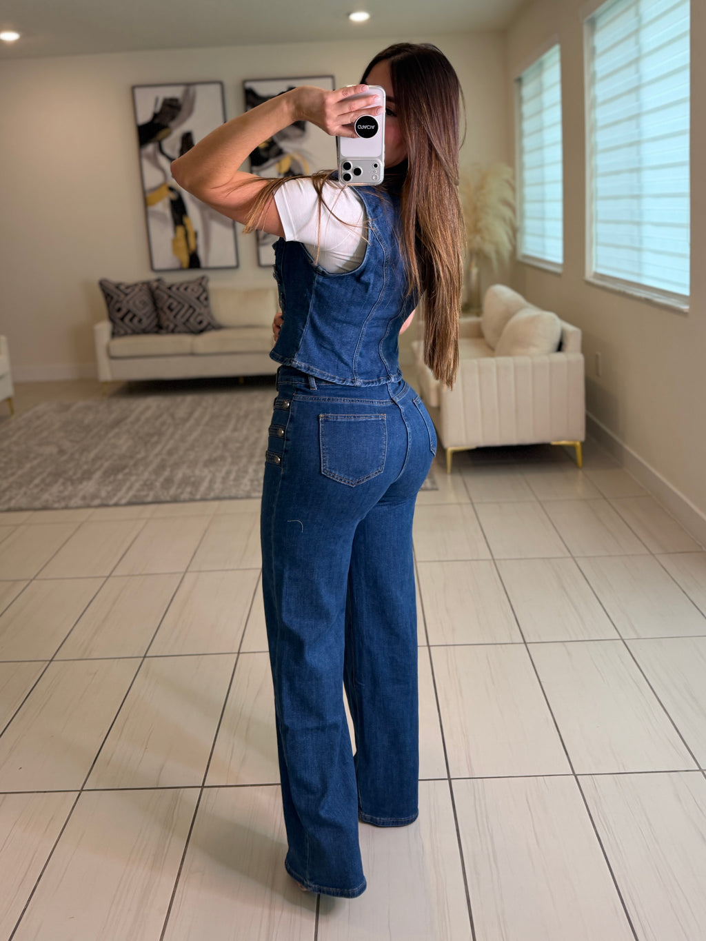 Iconic Napoleon Denim Pant Set