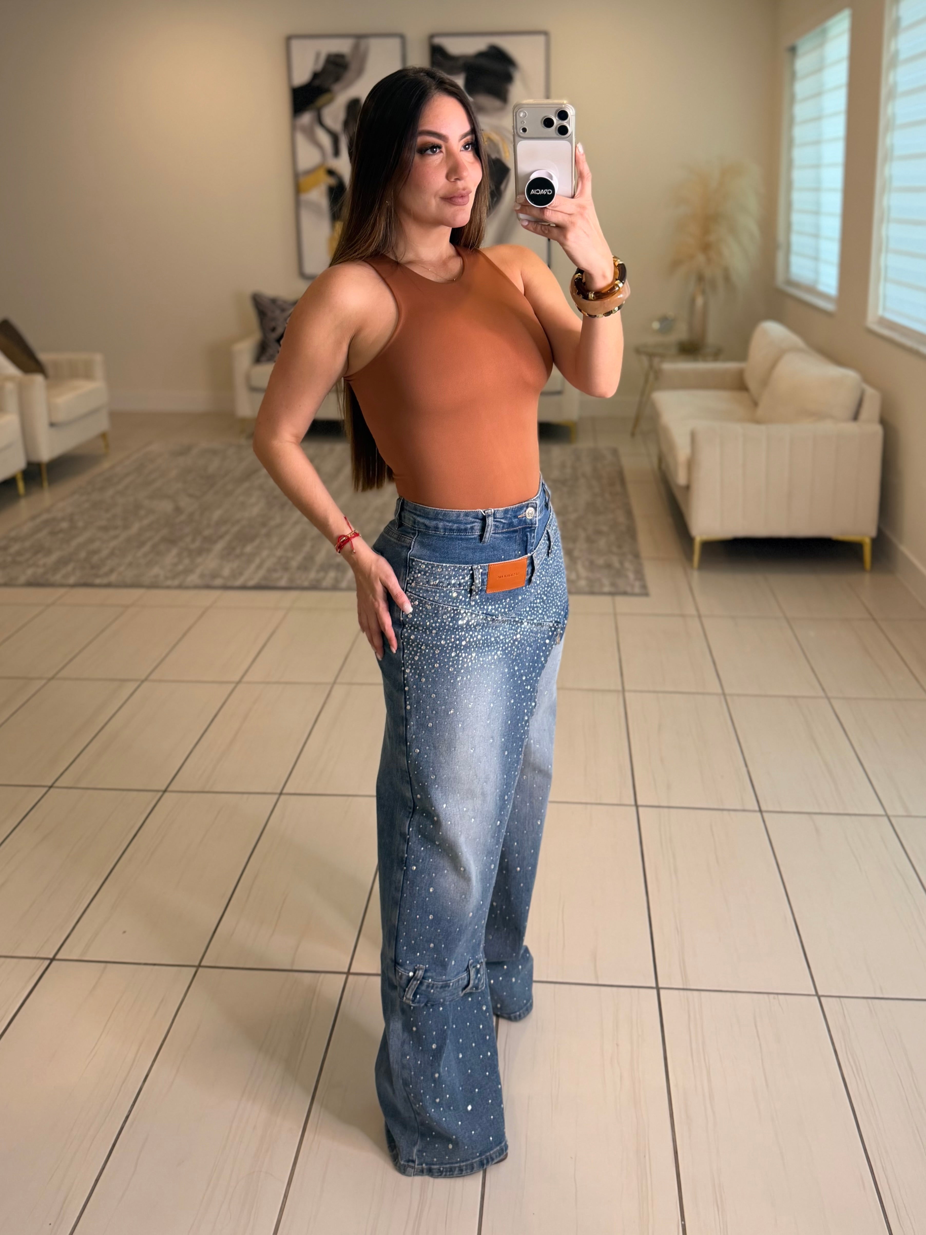 Energy Basic Brown Bodysuit