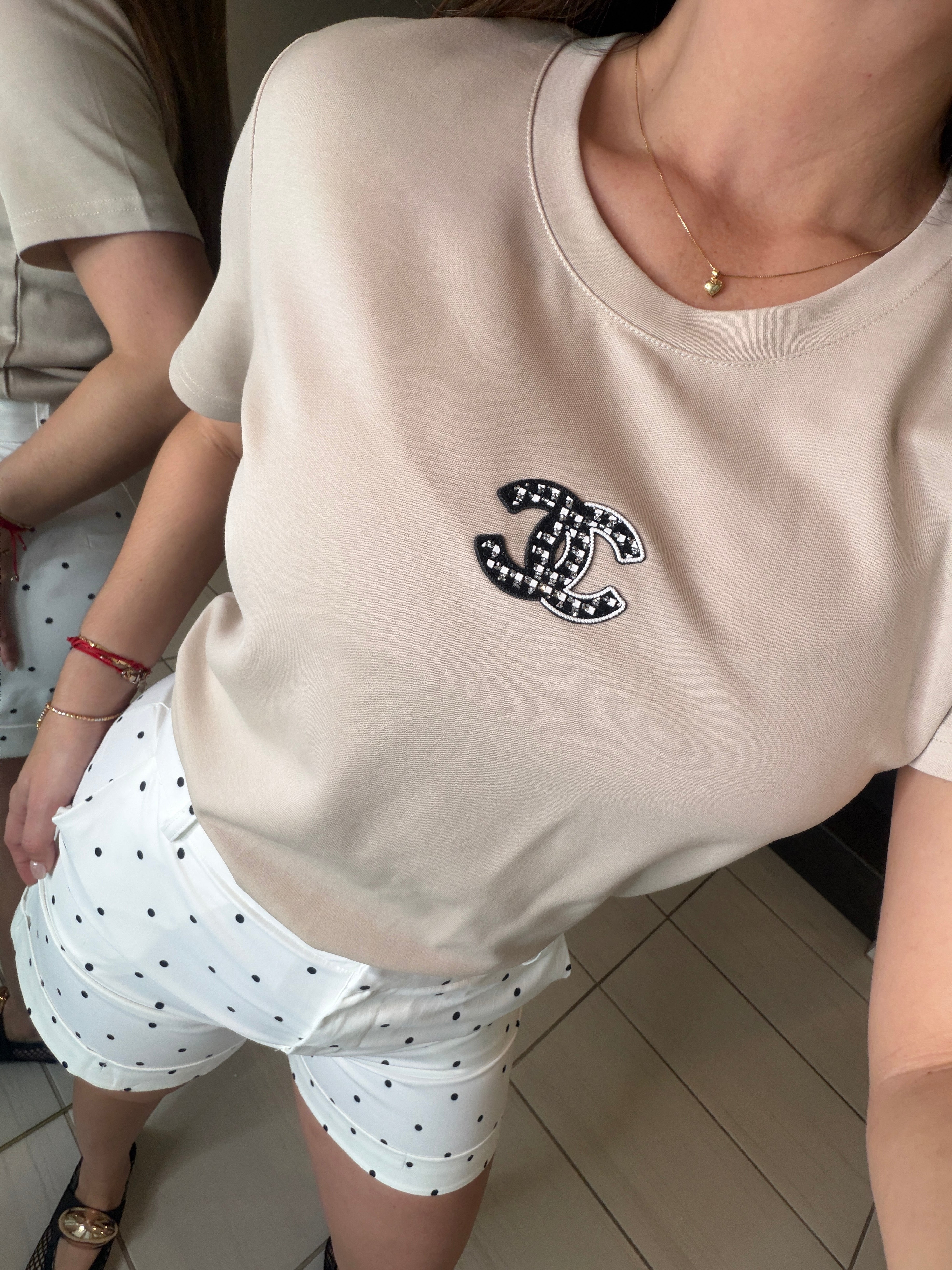 Iconic Timeless Beige Tshirt