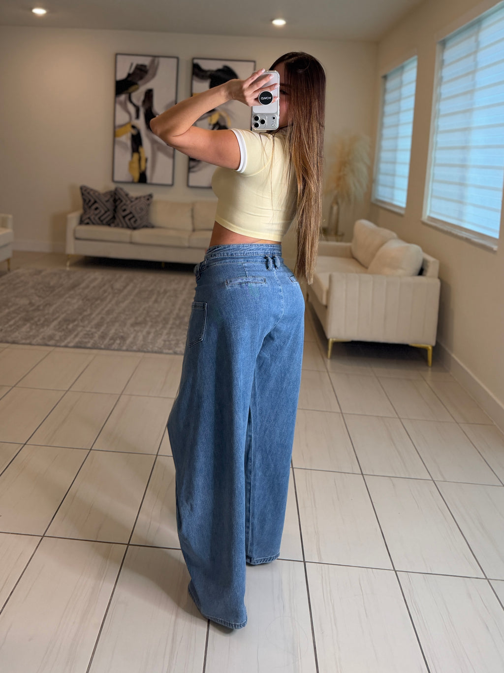 Tactical Edge Blue Denim Pants