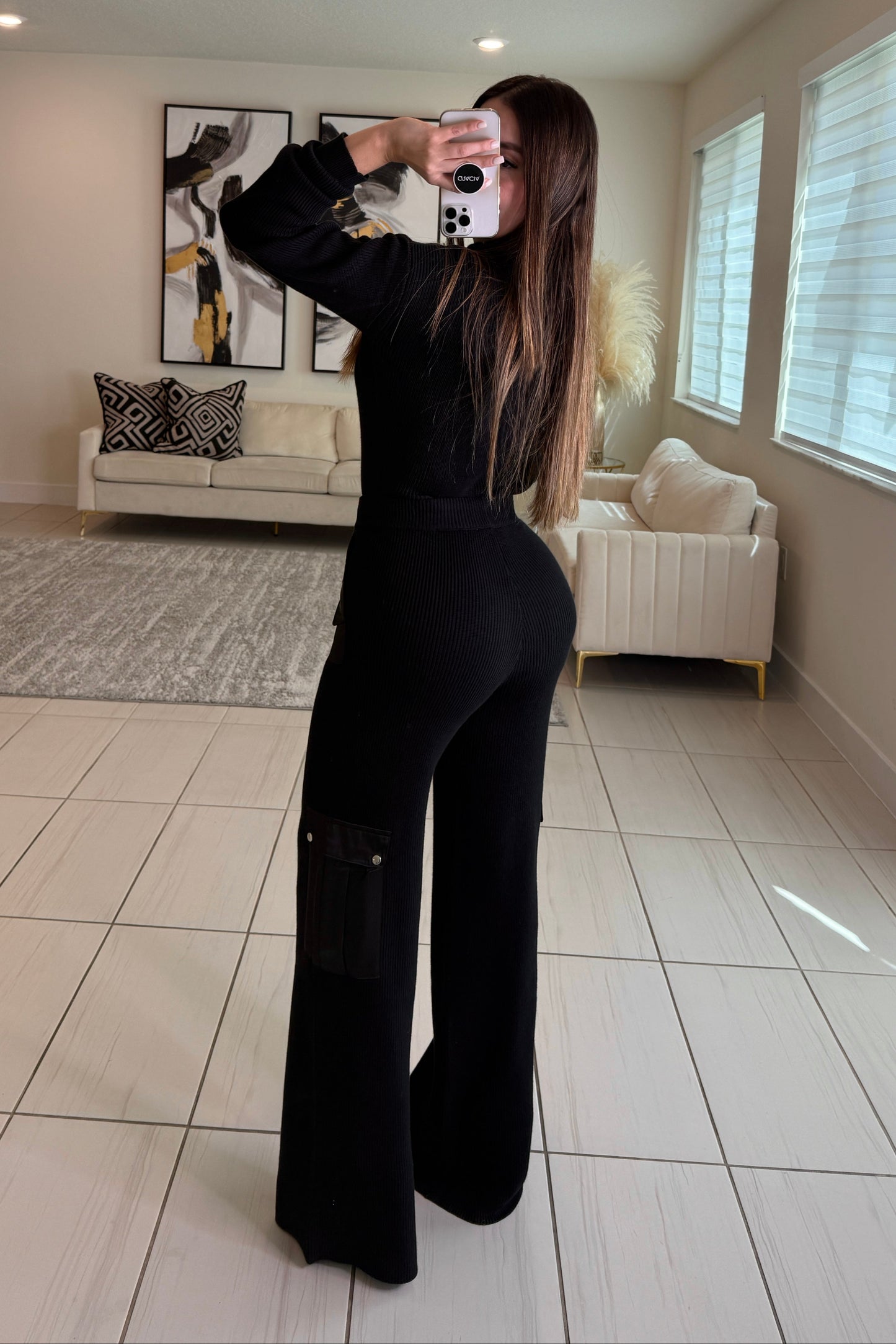 Enigma Nights Knit Pant Set