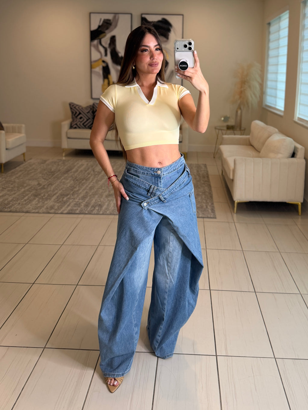 Tactical Edge Blue Denim Pants