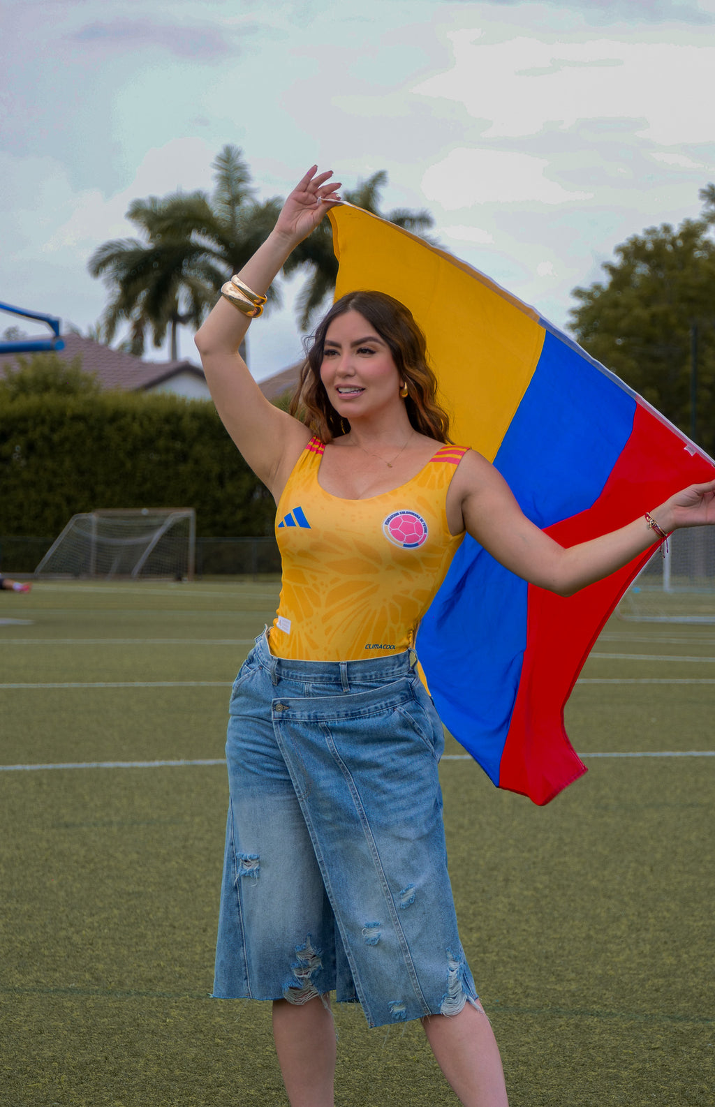 Colombian Icon Yellow Bodysuit