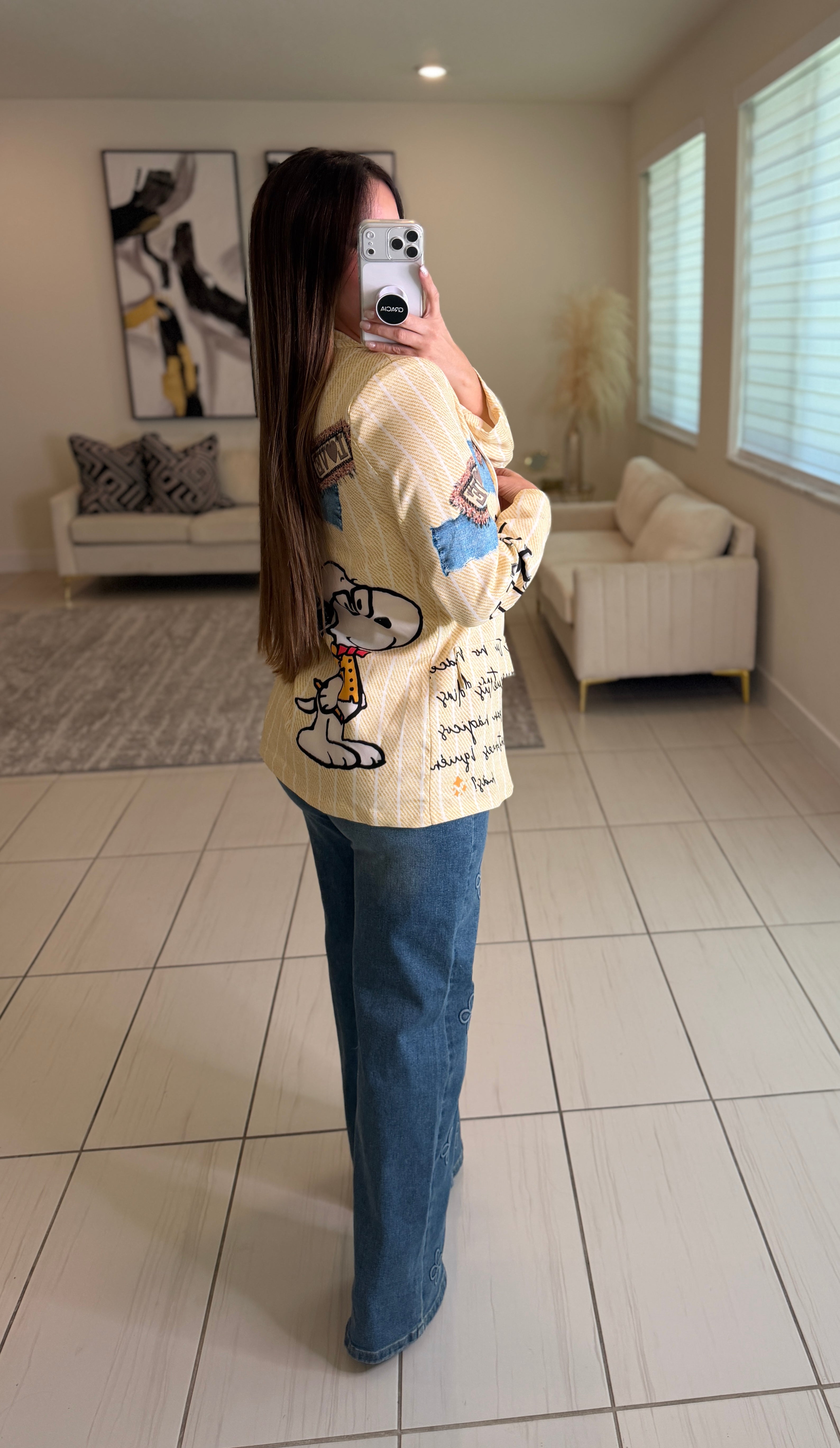 Glamorous Magic Yellow Blazer