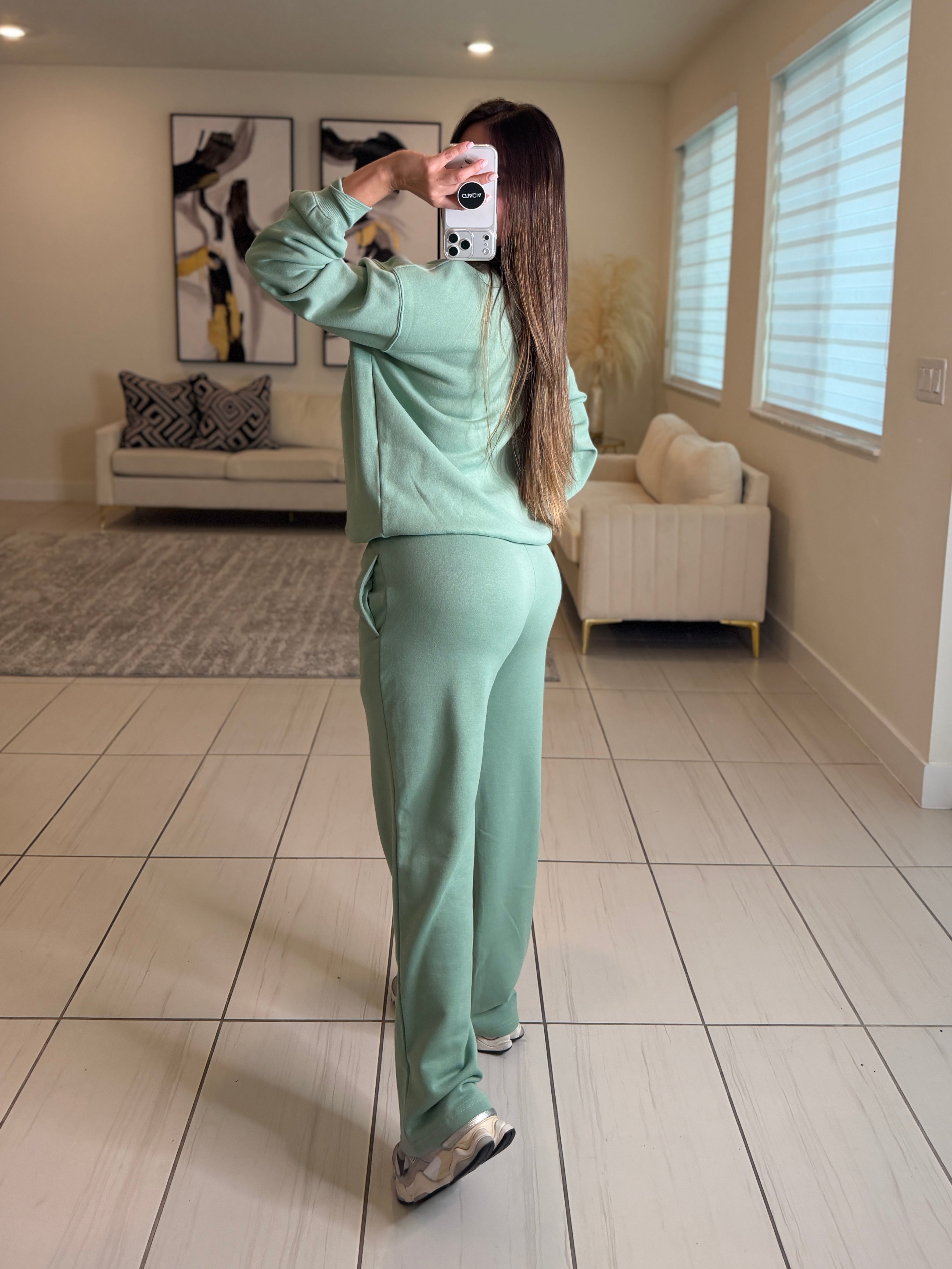 Serenity Halo Green Pant Set