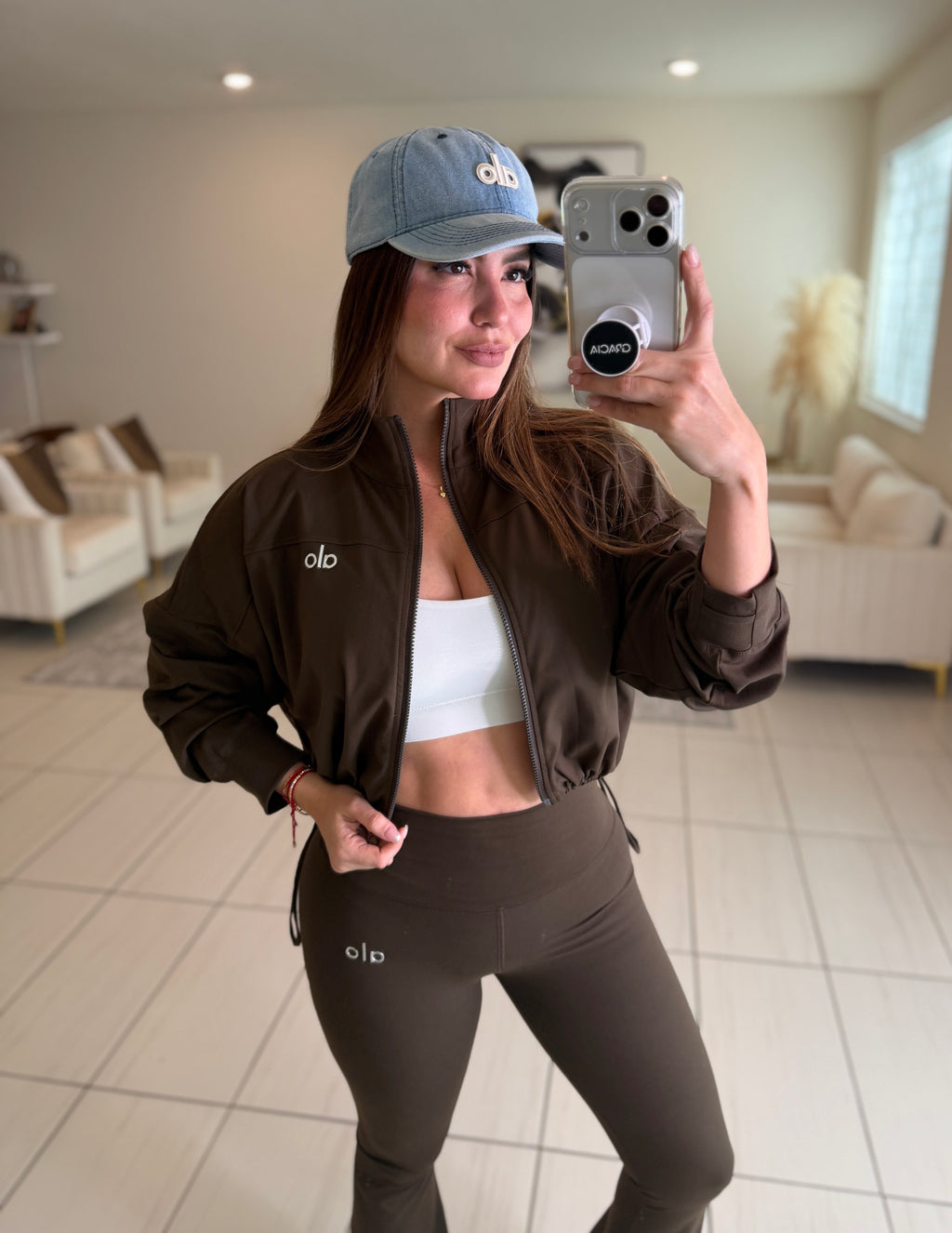 Softsculpt Halo Brown Pants Set