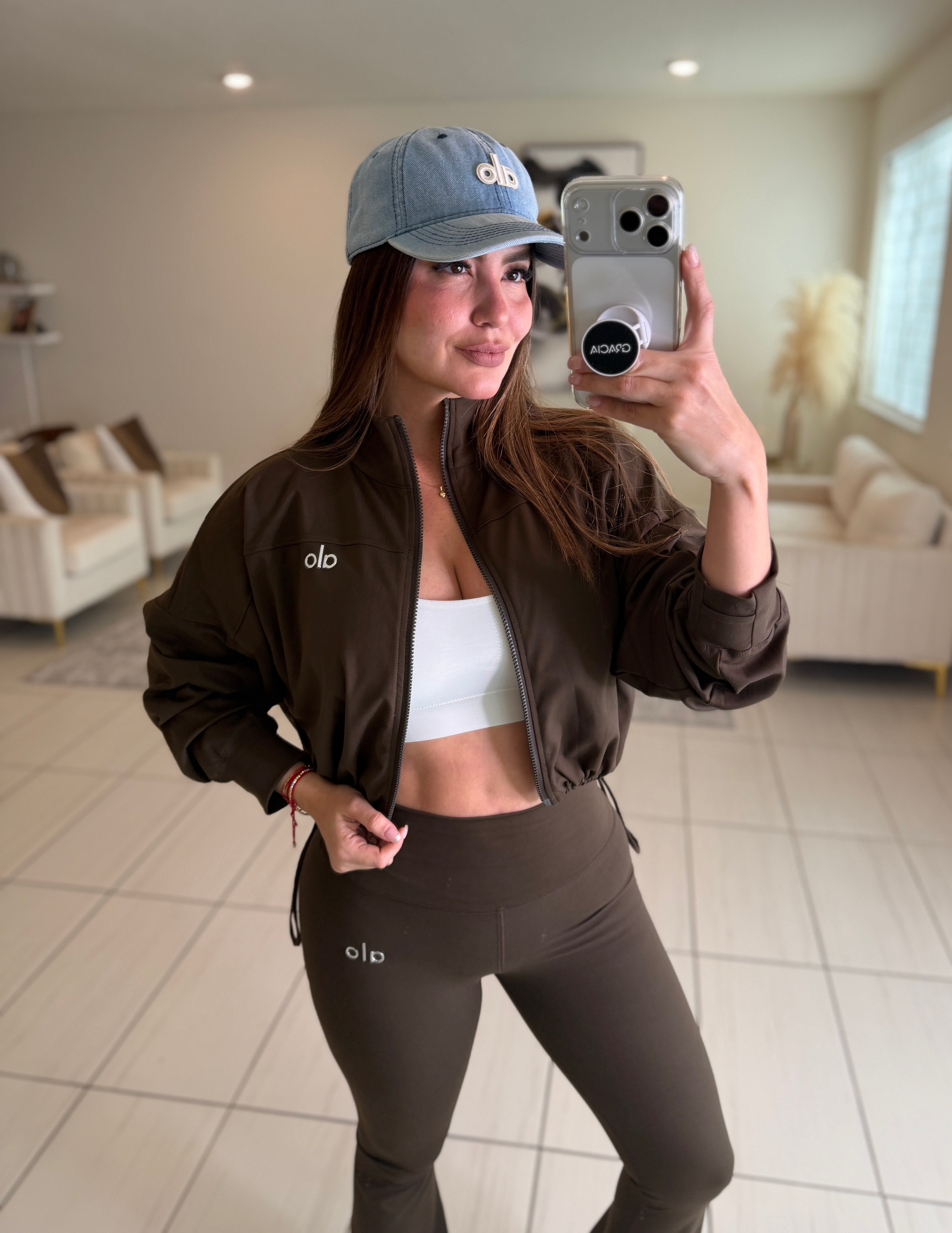 Softsculpt Halo Brown Pants Set