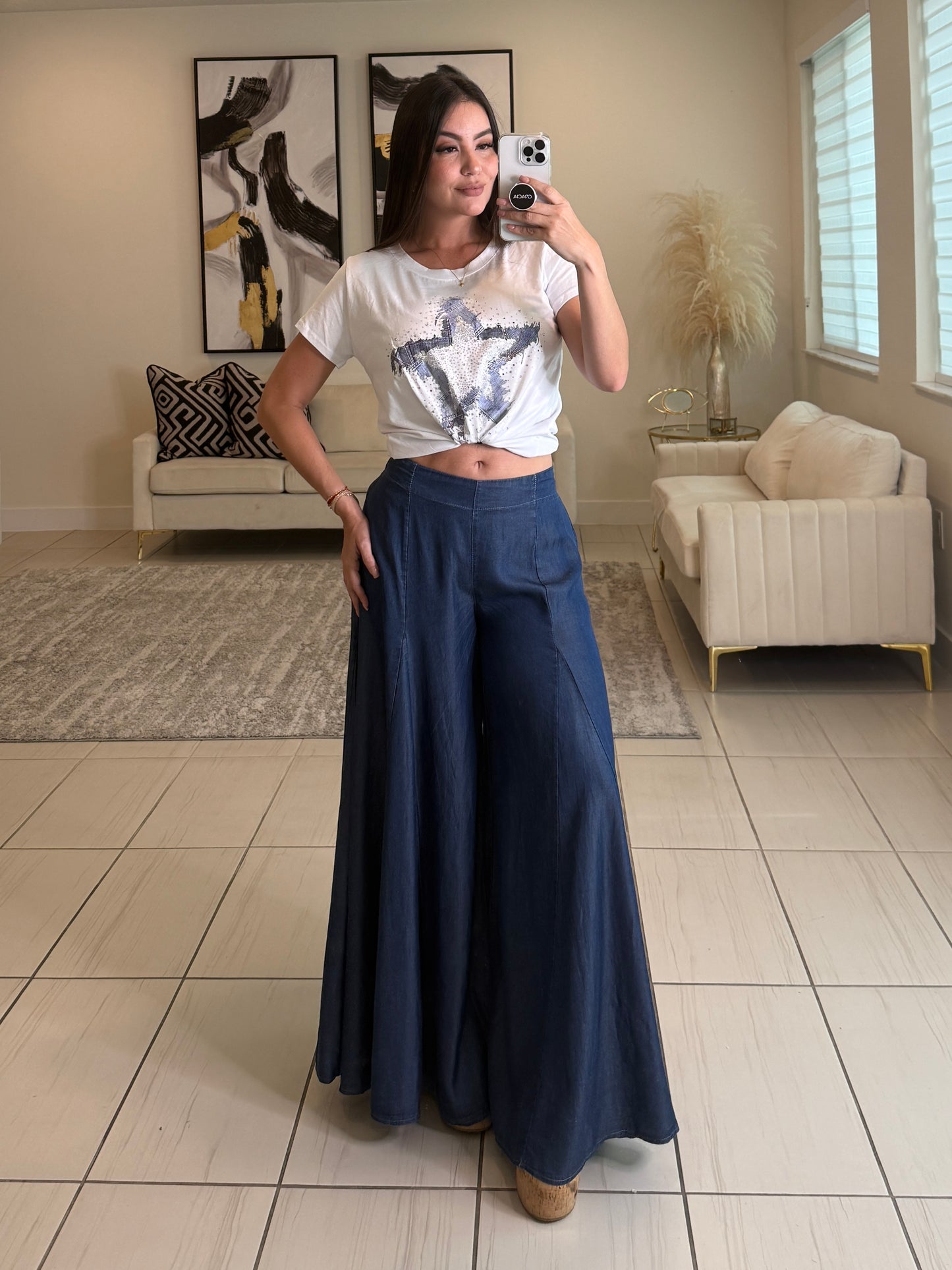 Shine like a Star White Top