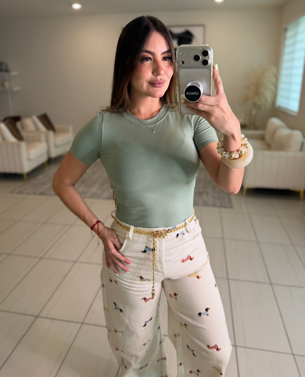 Complement Green Bodysuit