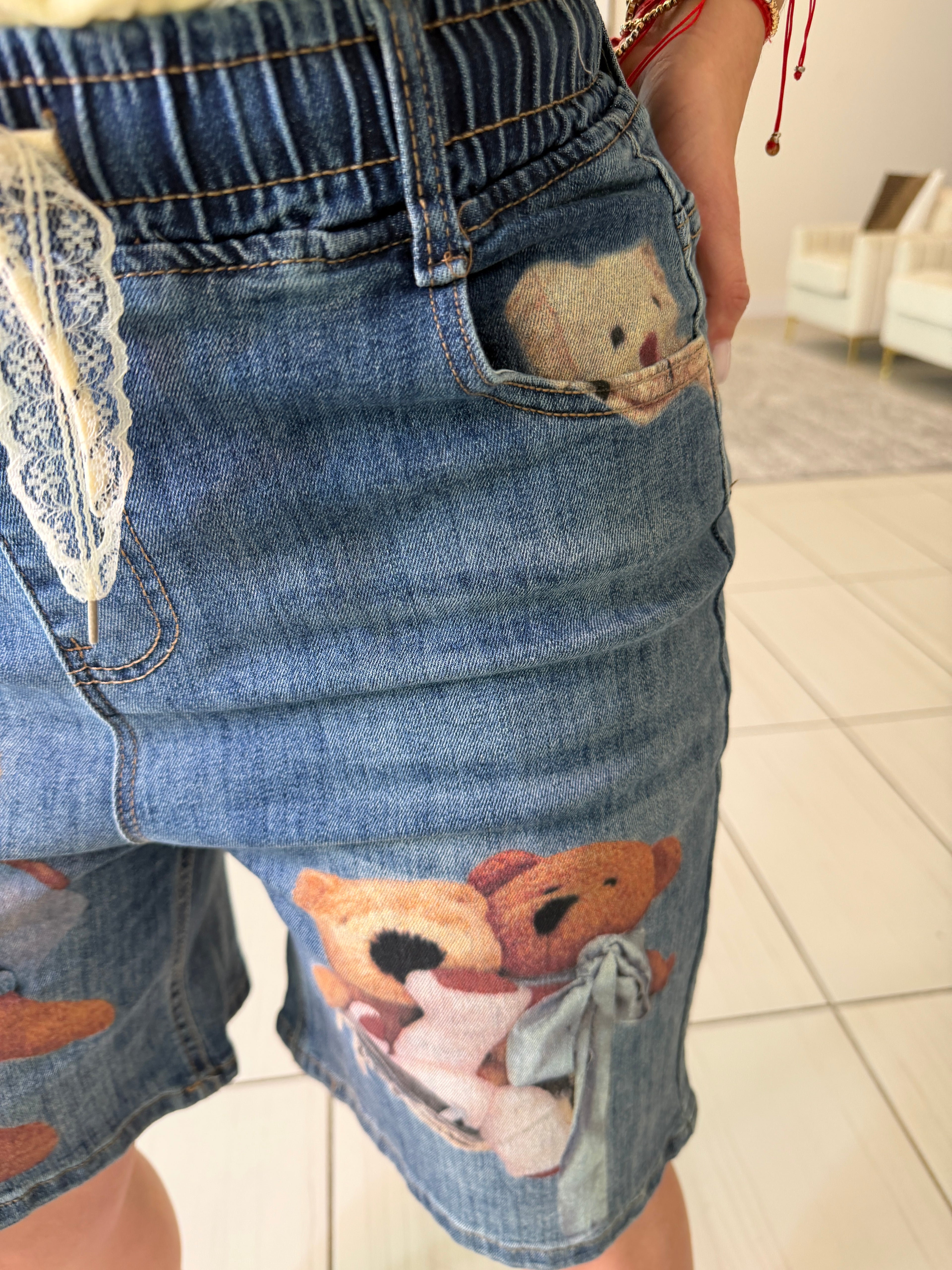 Bear Muse Denim Shorts