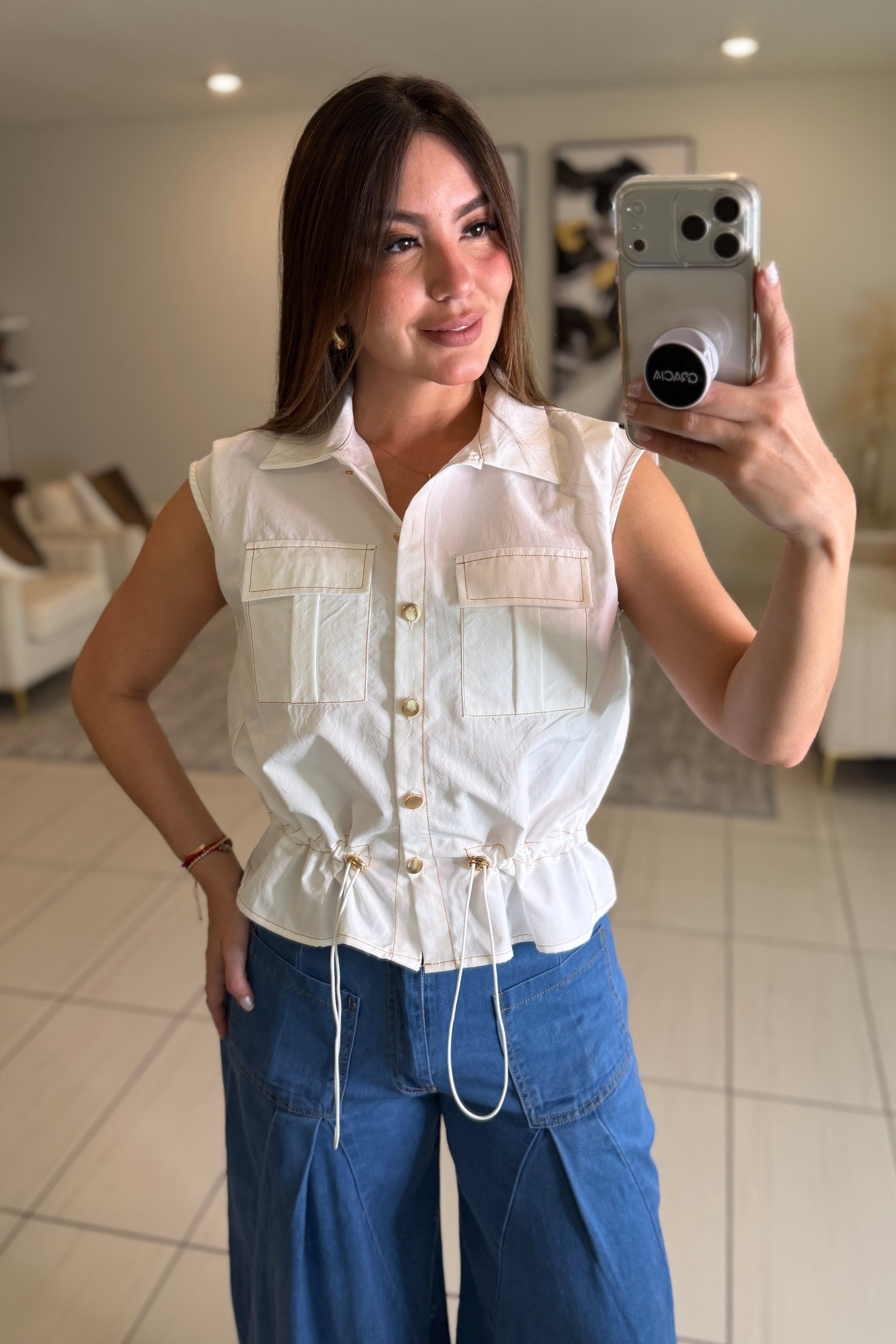 Sweet Encantation White Top