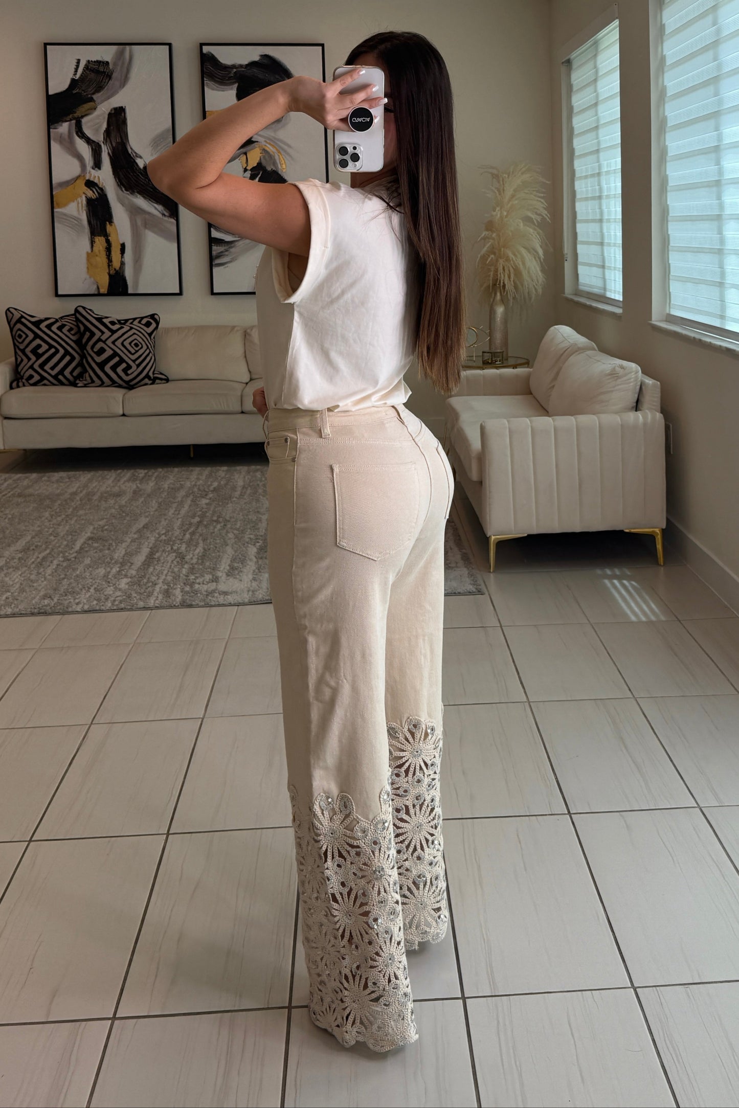 Goddess Tide Beige Top