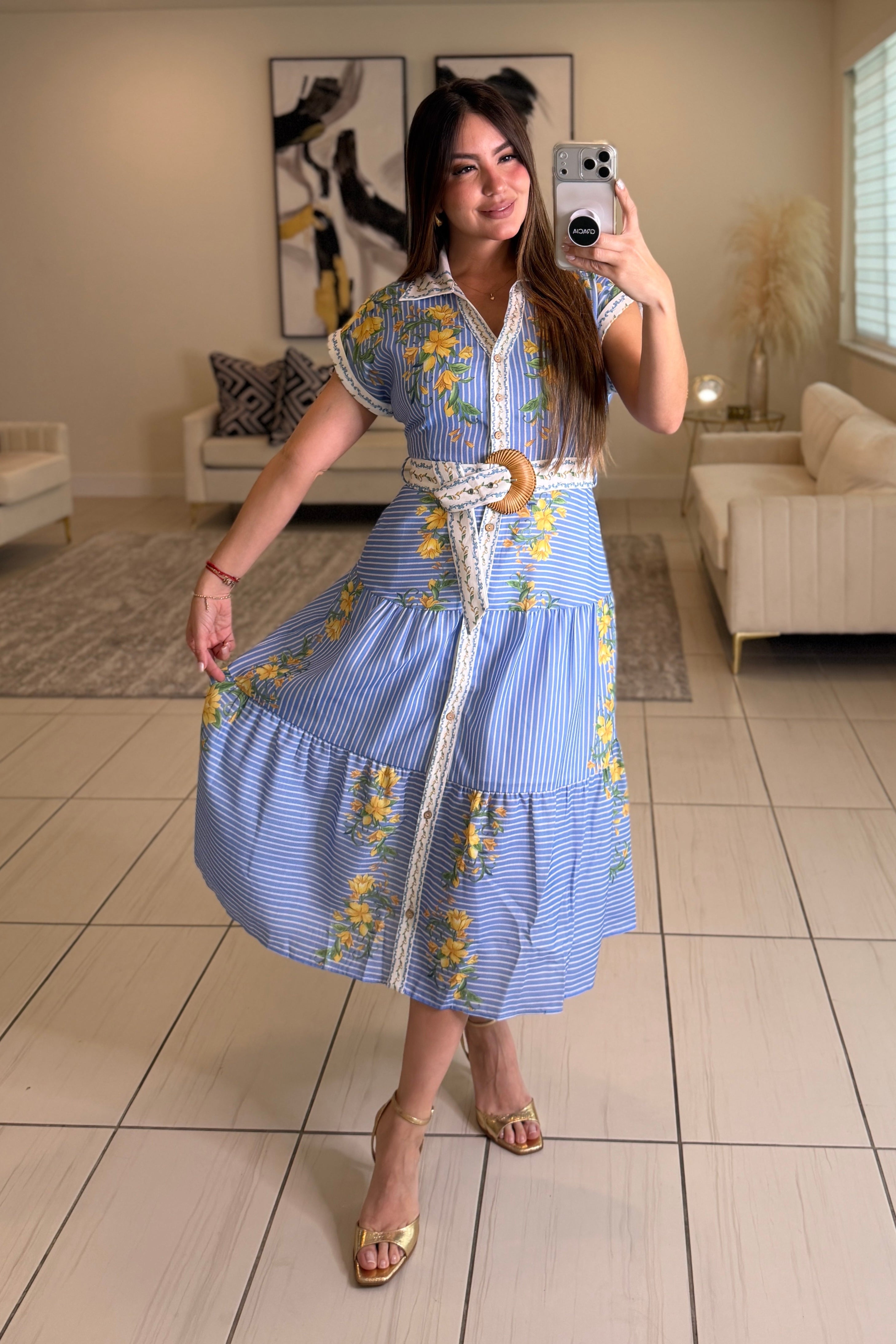 Living A Fairytale Blue Dress