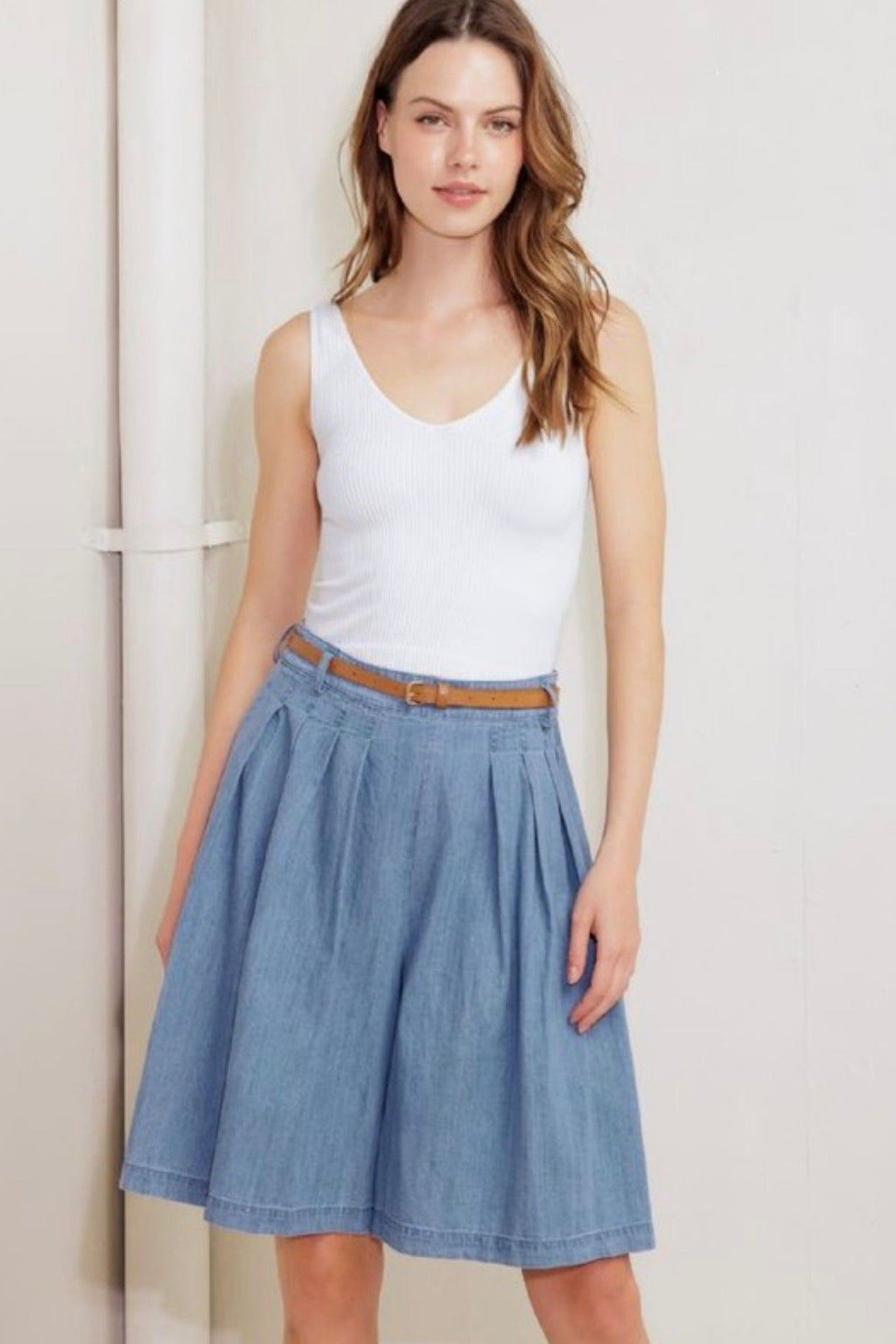Refined Motion Blue Denim Short