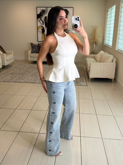 Refined Structure White Top