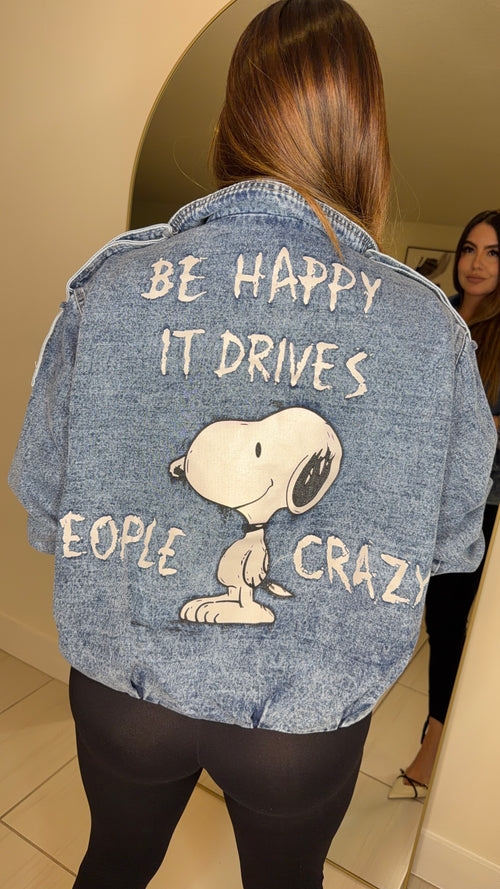 Be Happy Denim Jacket