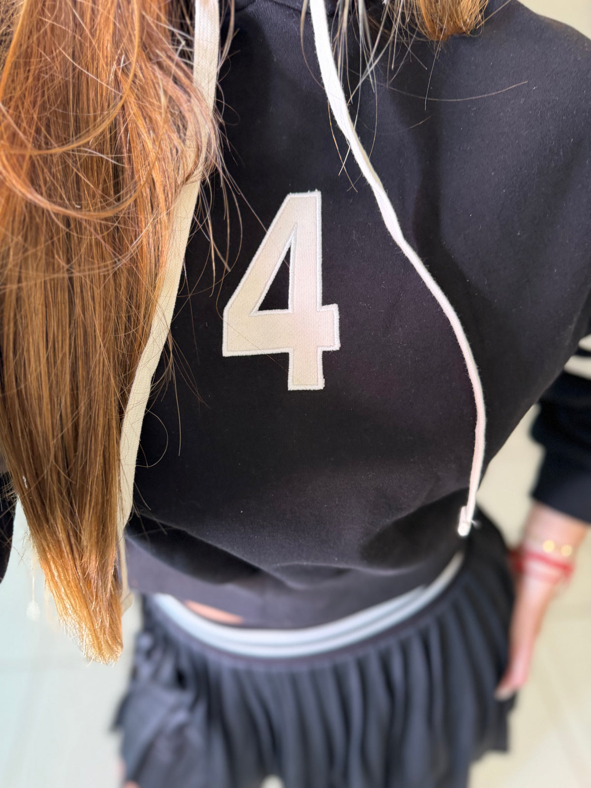 Chill Girl Black Skirt Set