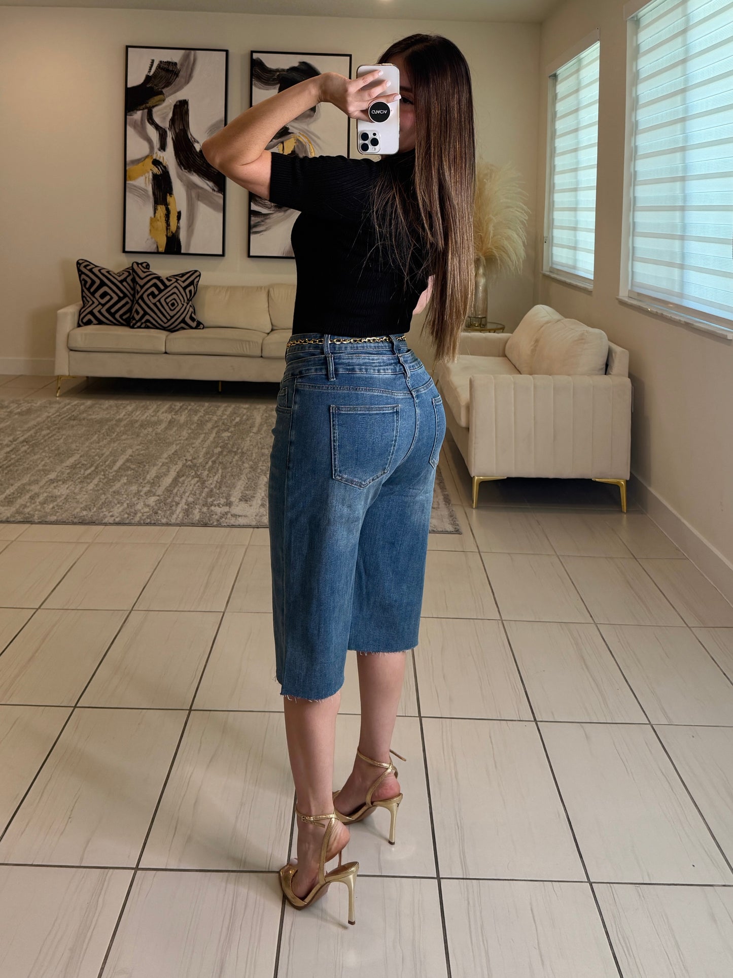 Edge Denim Short