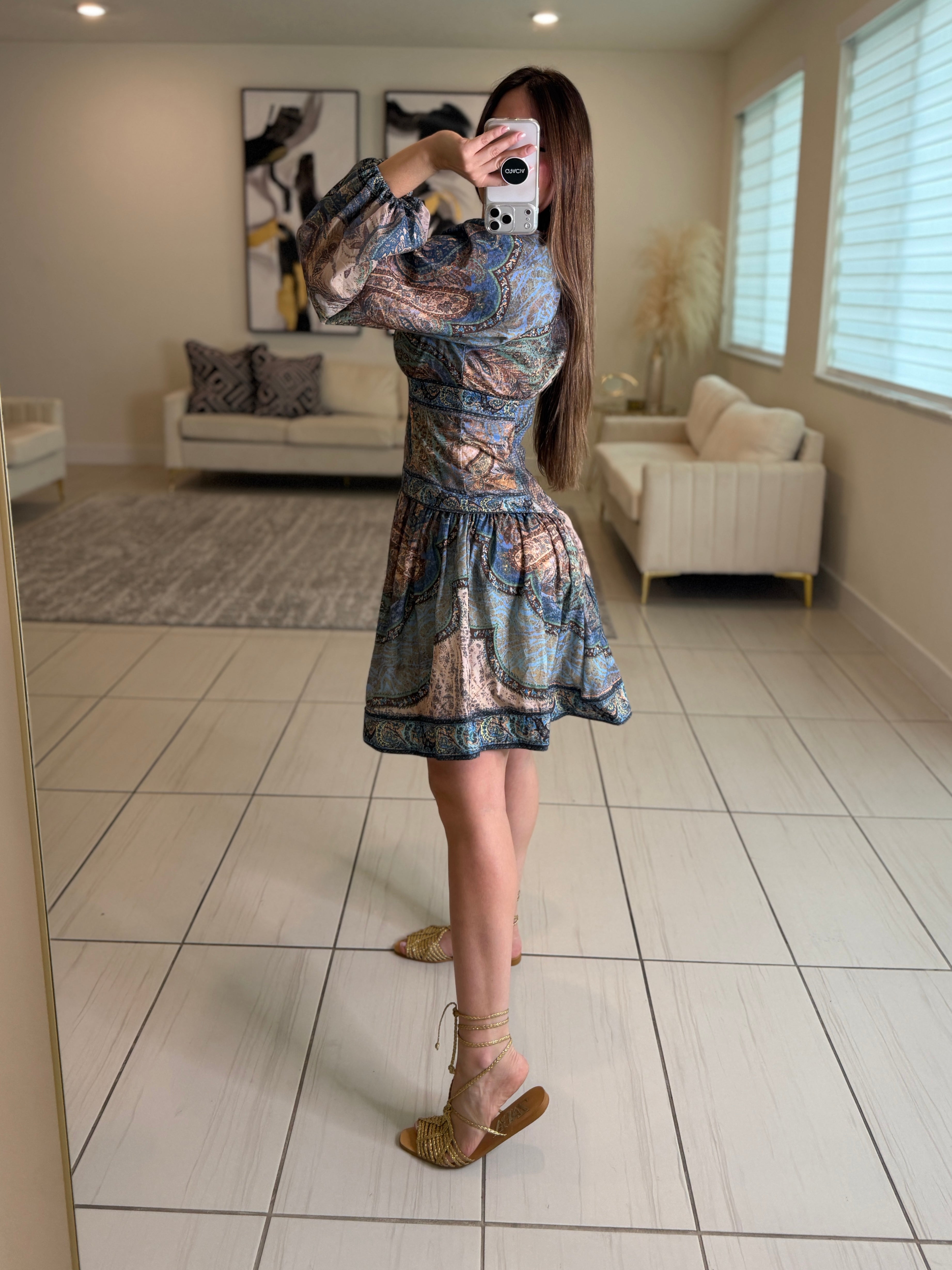 Wanderlust Blue Dress