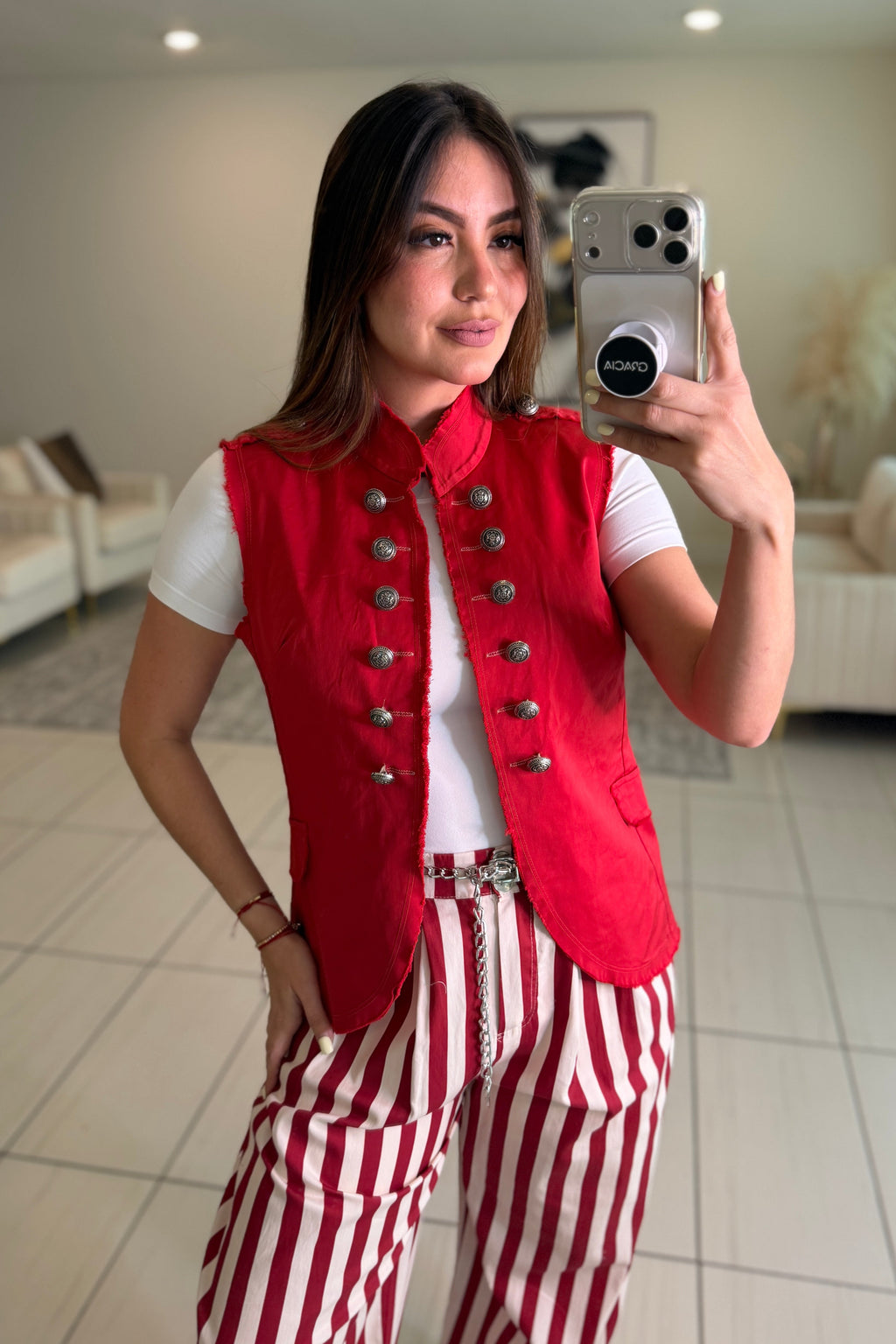 Napoleon Red Vest Jacket