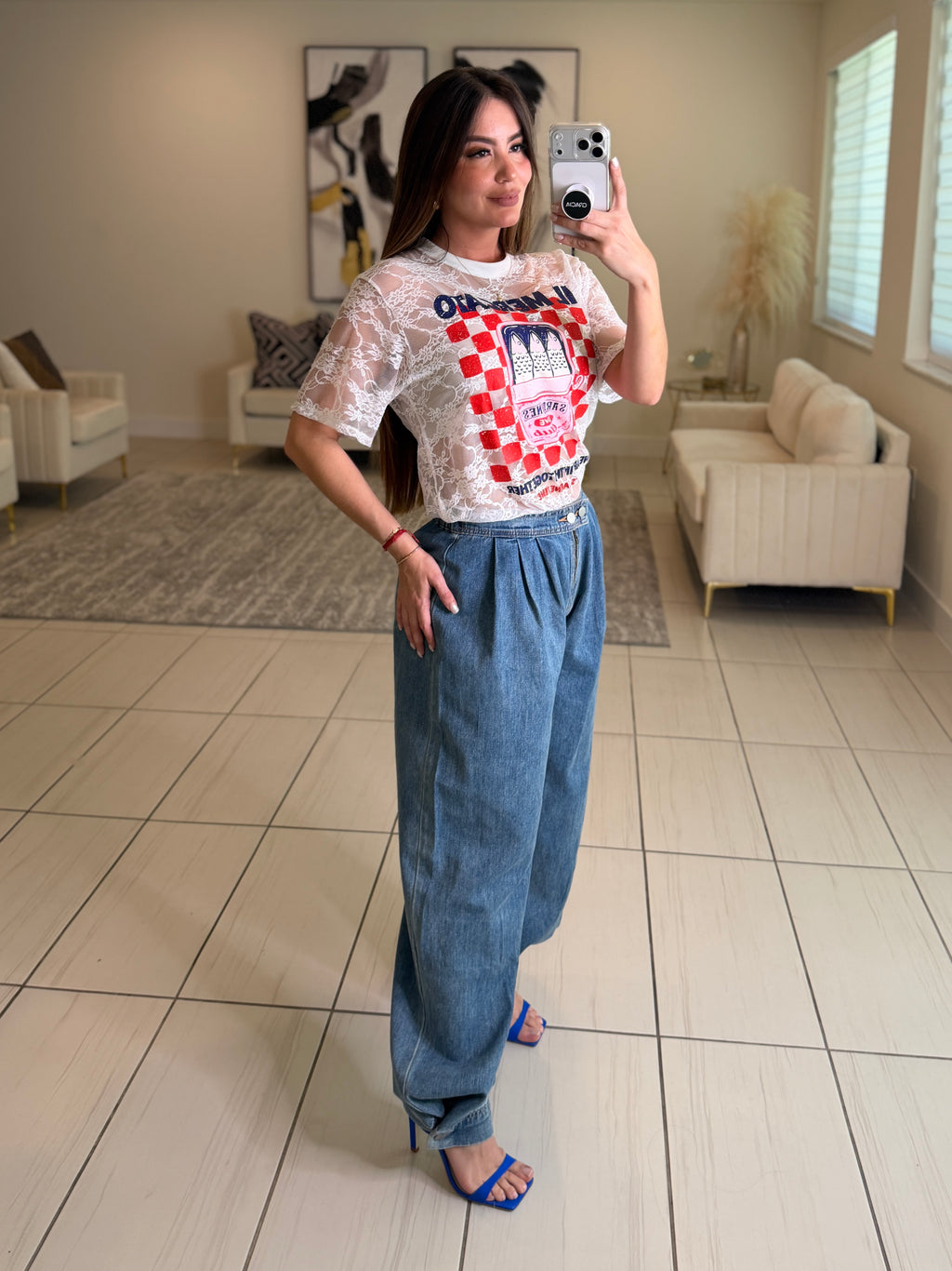 Sovereign Balloon Denim Pants