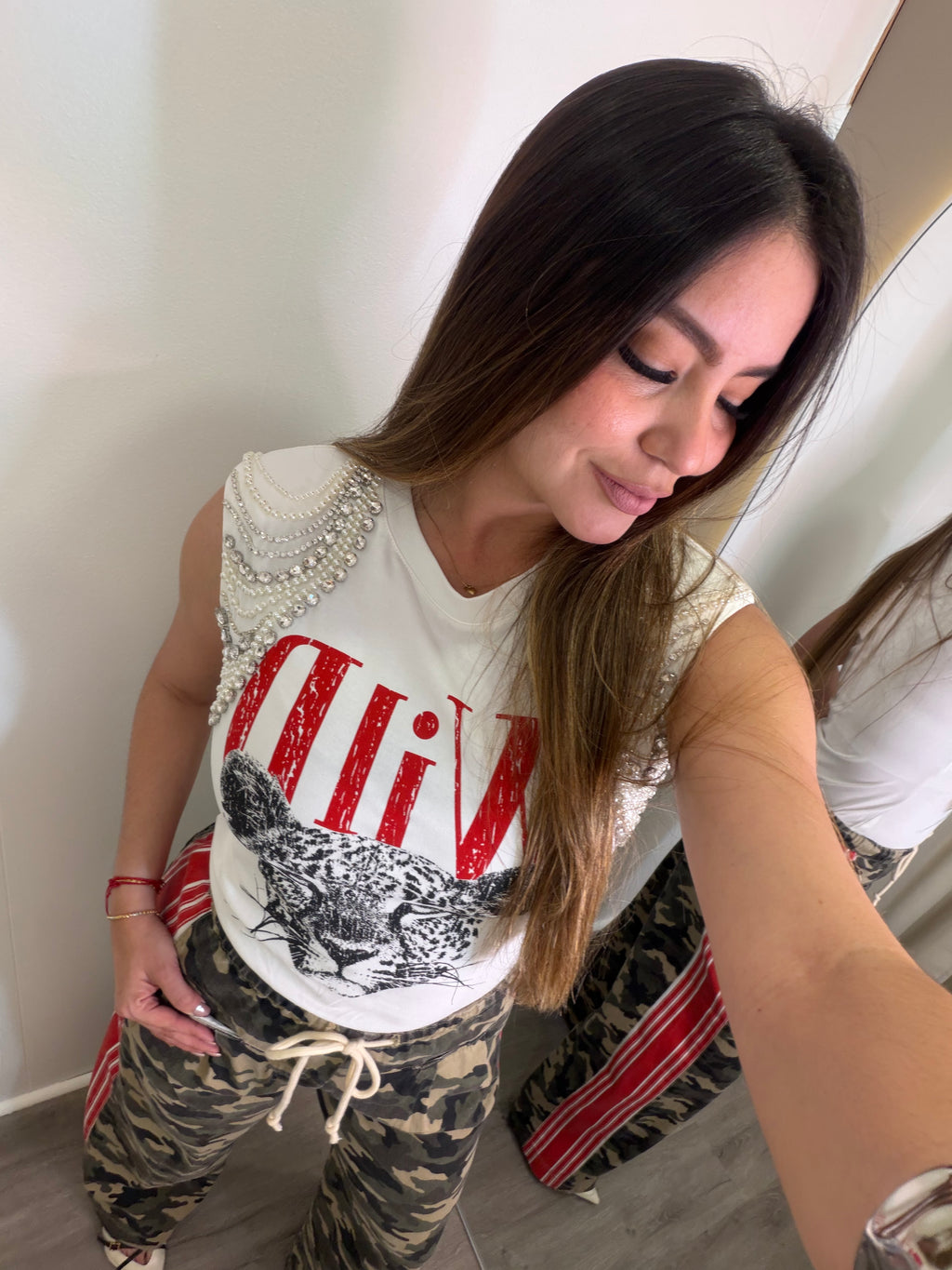 Wild Rockstar White Top