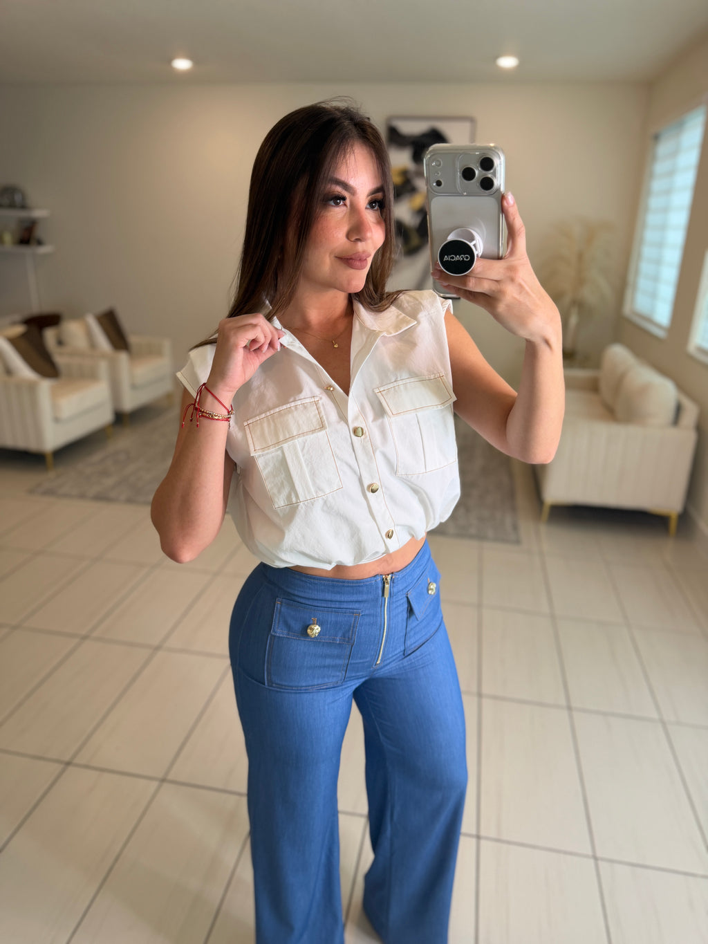 Sweet Encantation White Top