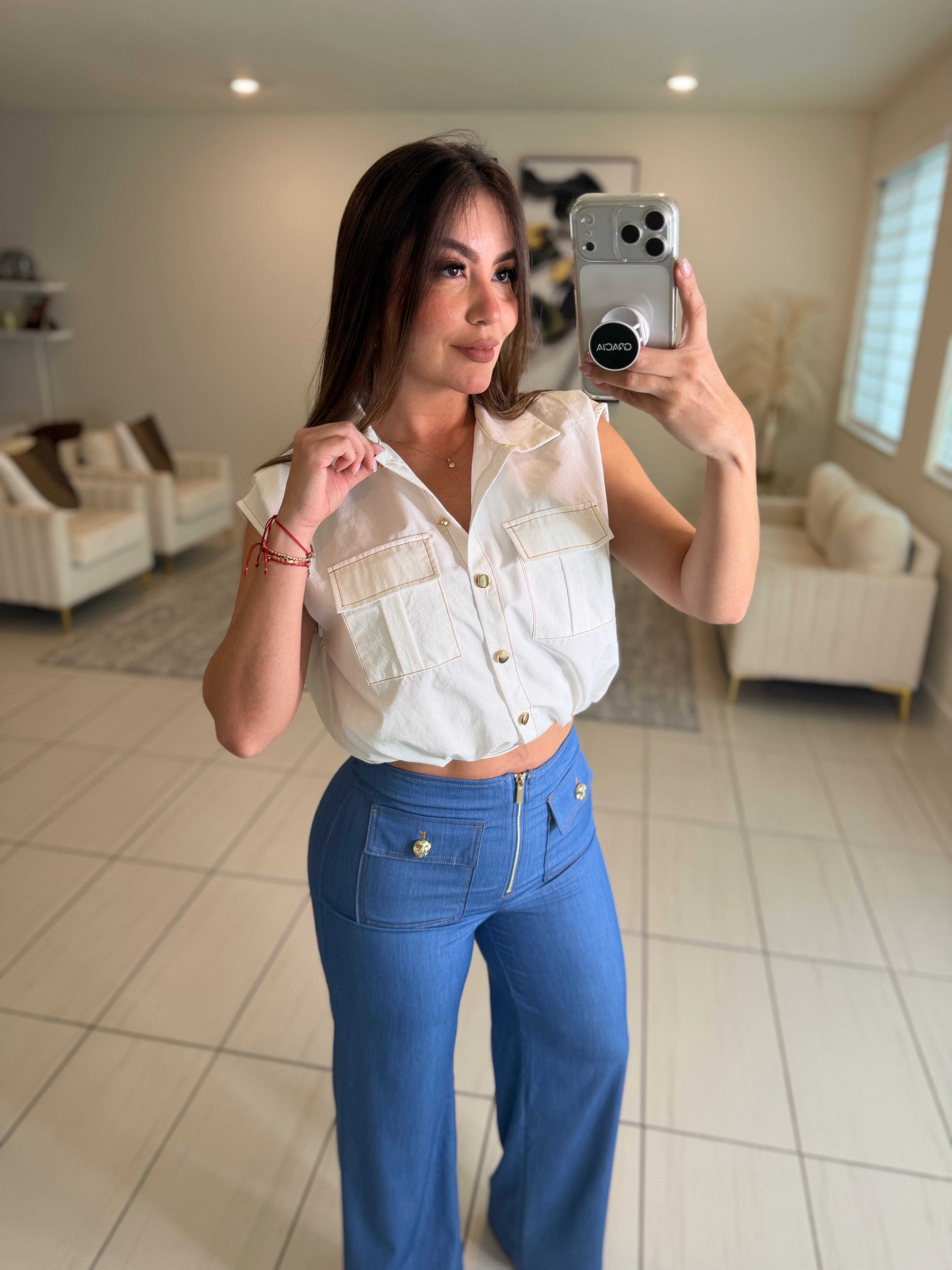 Sweet Encantation White Top