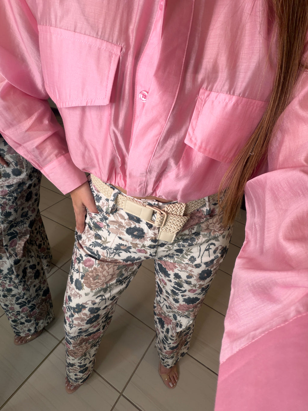 The Everyday Ease Pink Shirt