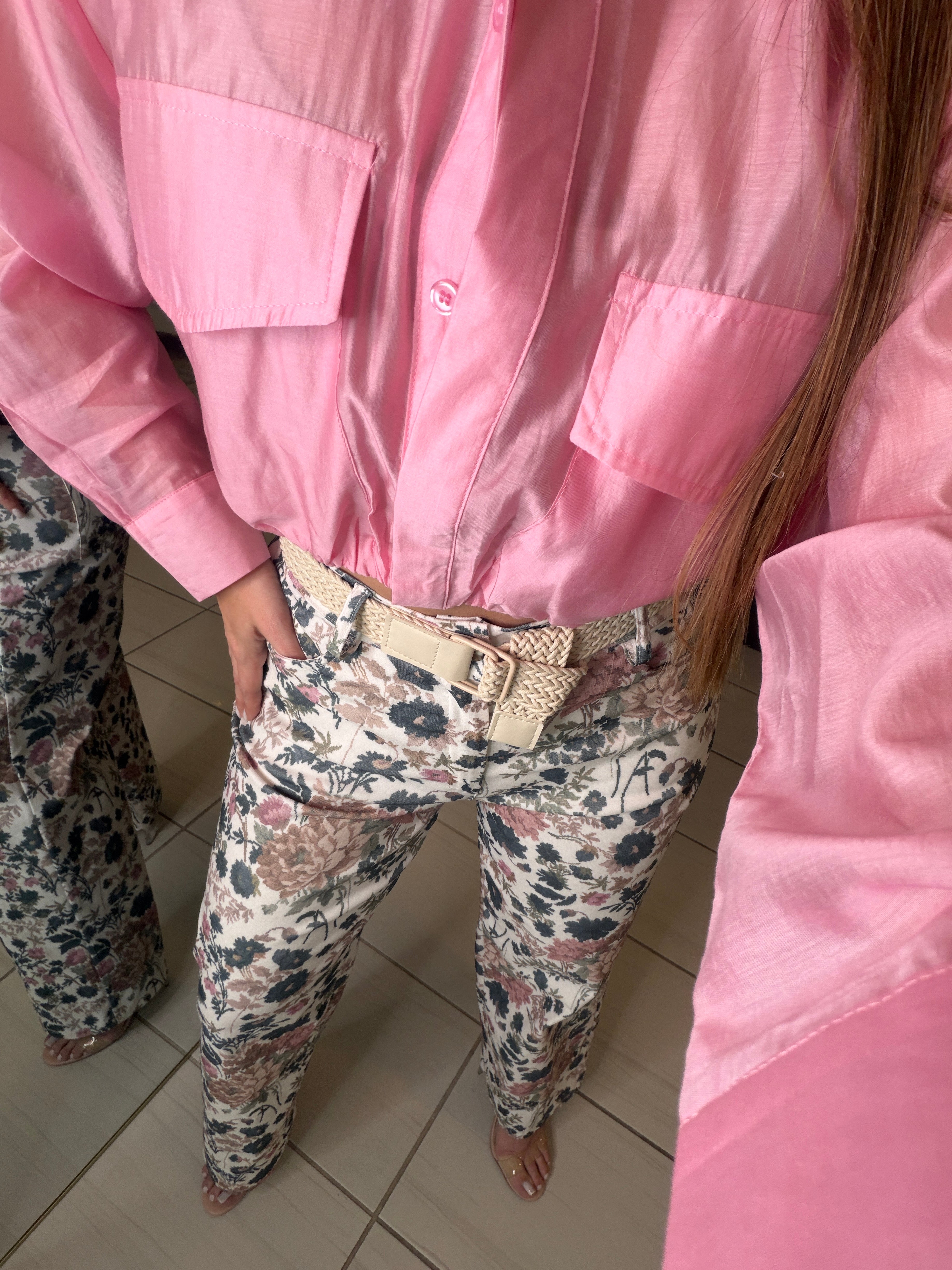 The Everyday Ease Pink Shirt