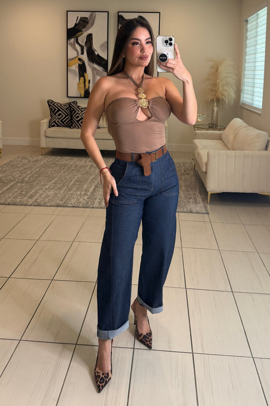 Savanna Denim Barrel Pants