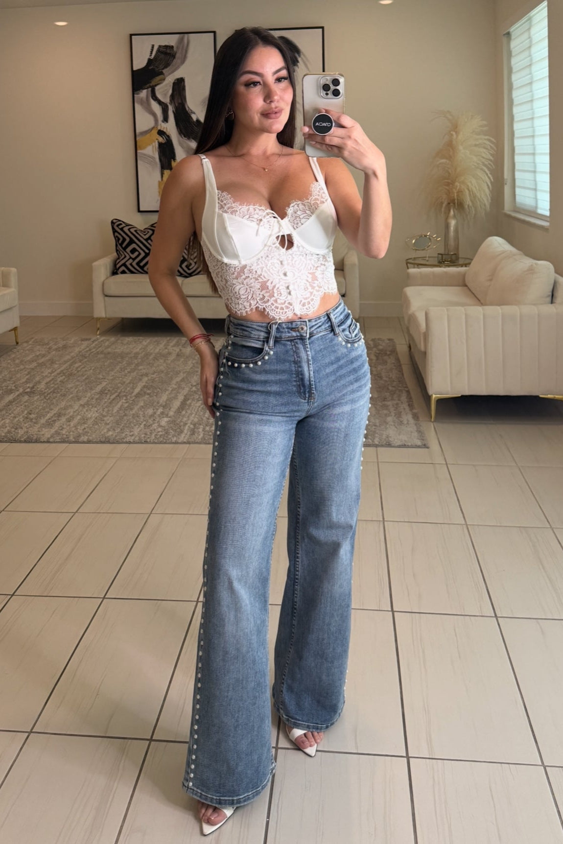 Adore Her White Top