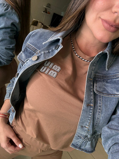 Iconic Muse Khaki Pant Set