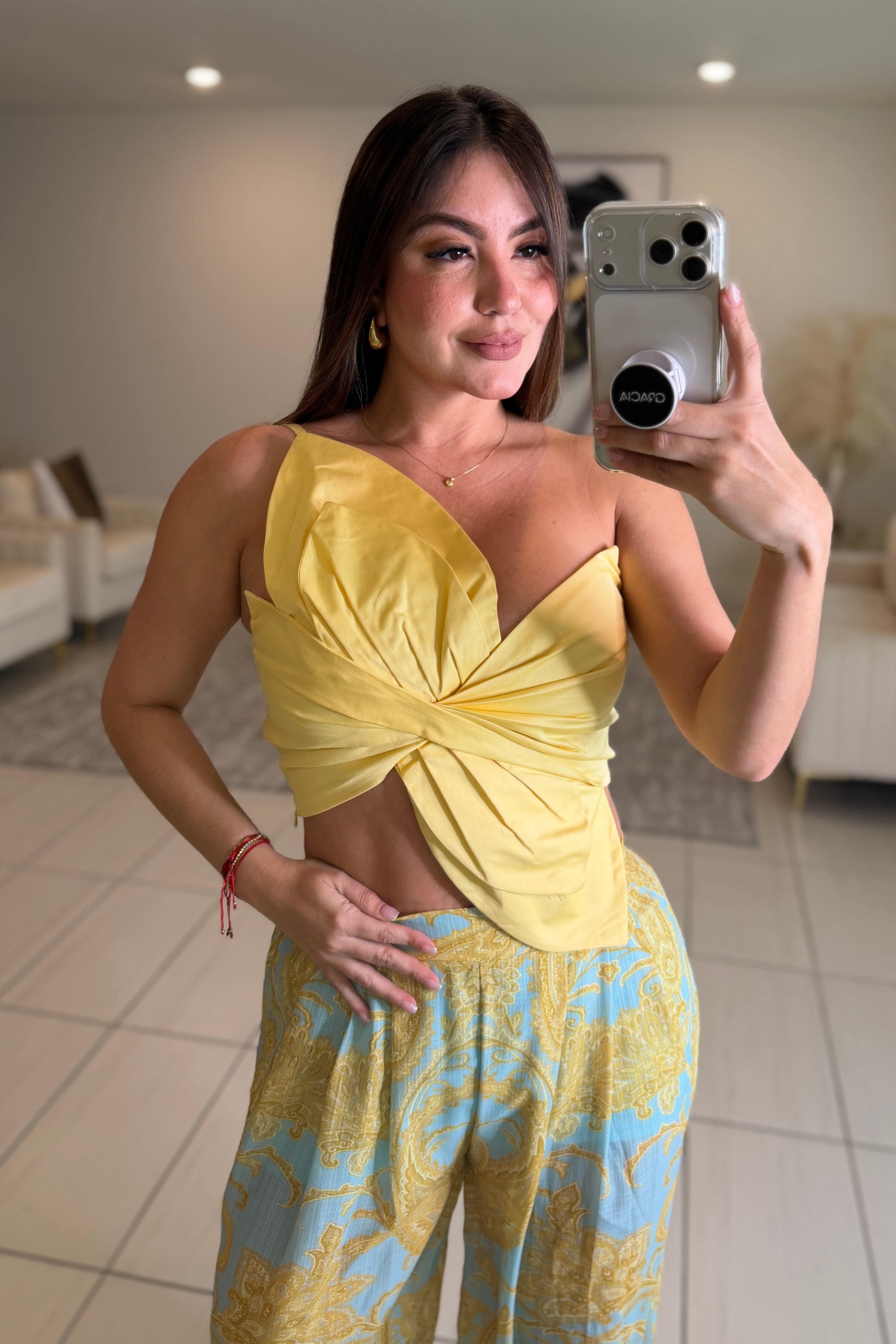 Eternal Grace Yellow Top