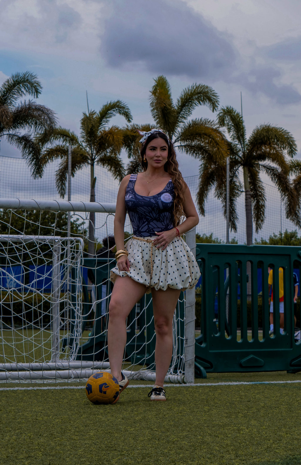 Colombian Victory Black Bodysuit