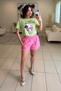 Divine Flare Pink Shorts