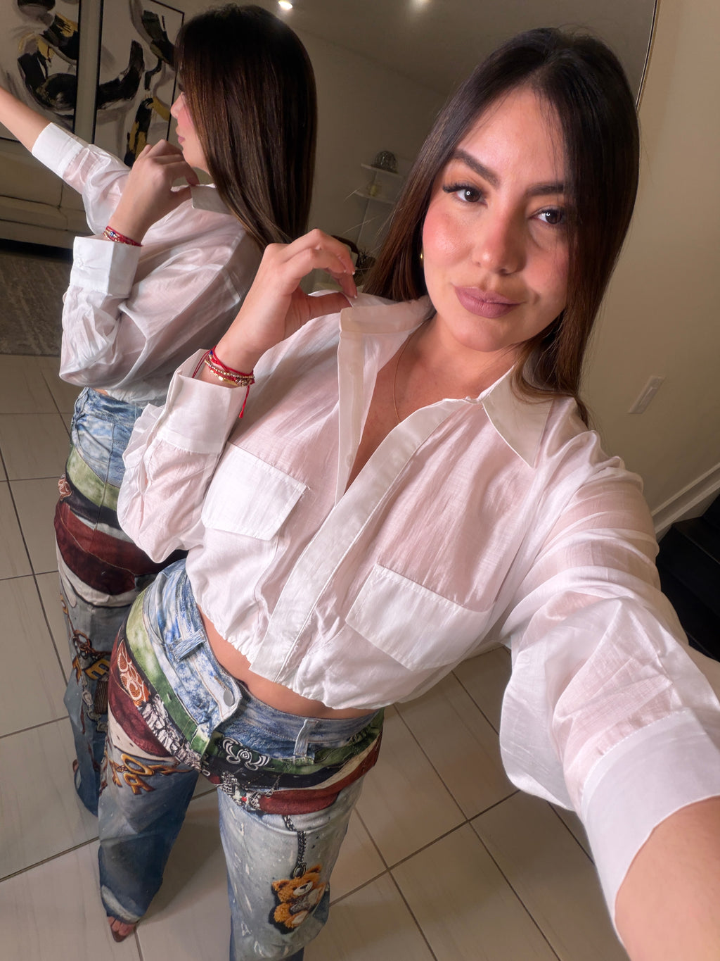 The Everyday Ease White Shirt