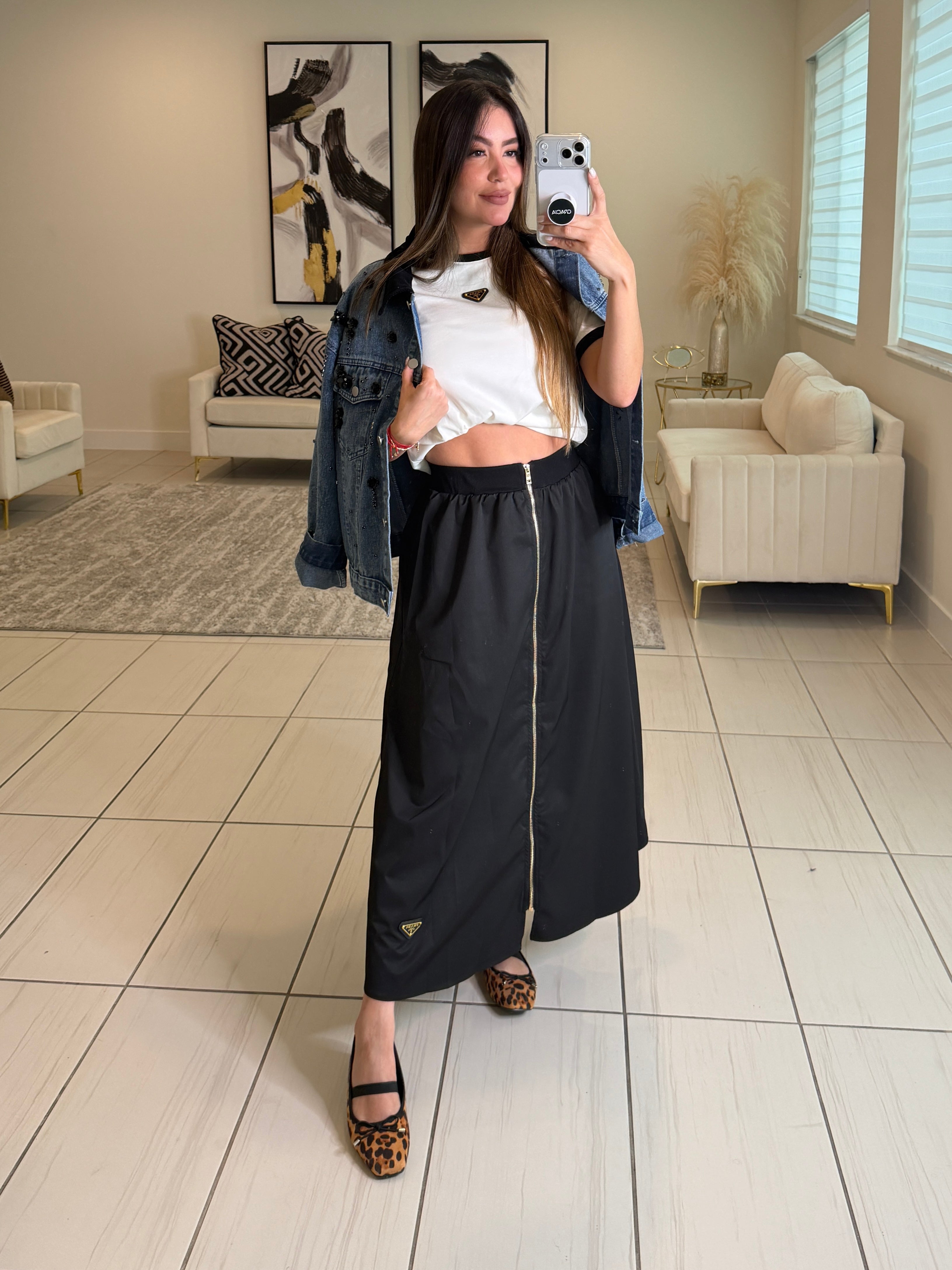 Iconic Obsession Midi Skirt Set