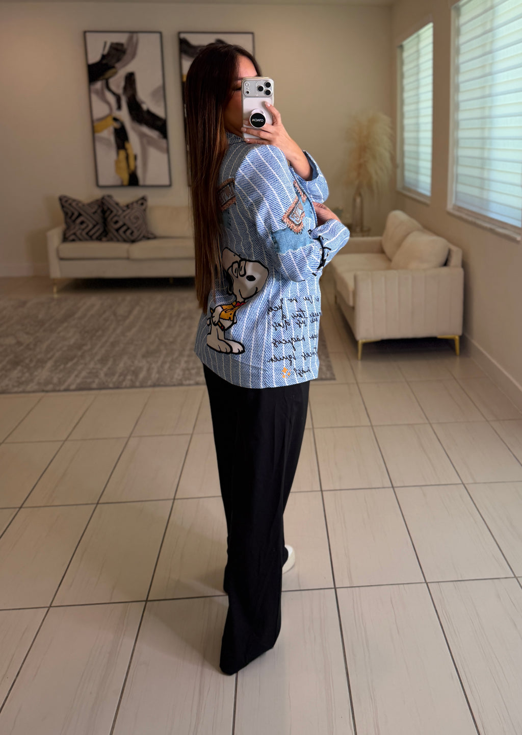 Glamorous Magic Blue Blazer
