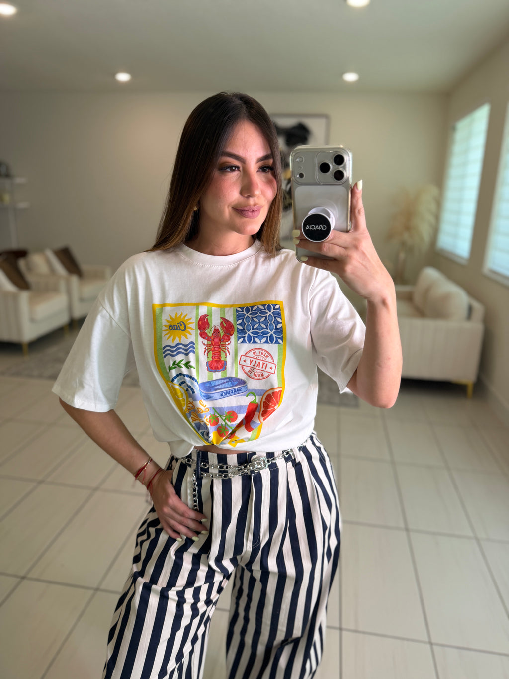 La Vita e Bella White Tshirt