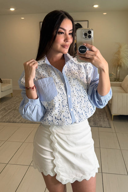 Sweet Edge White Short